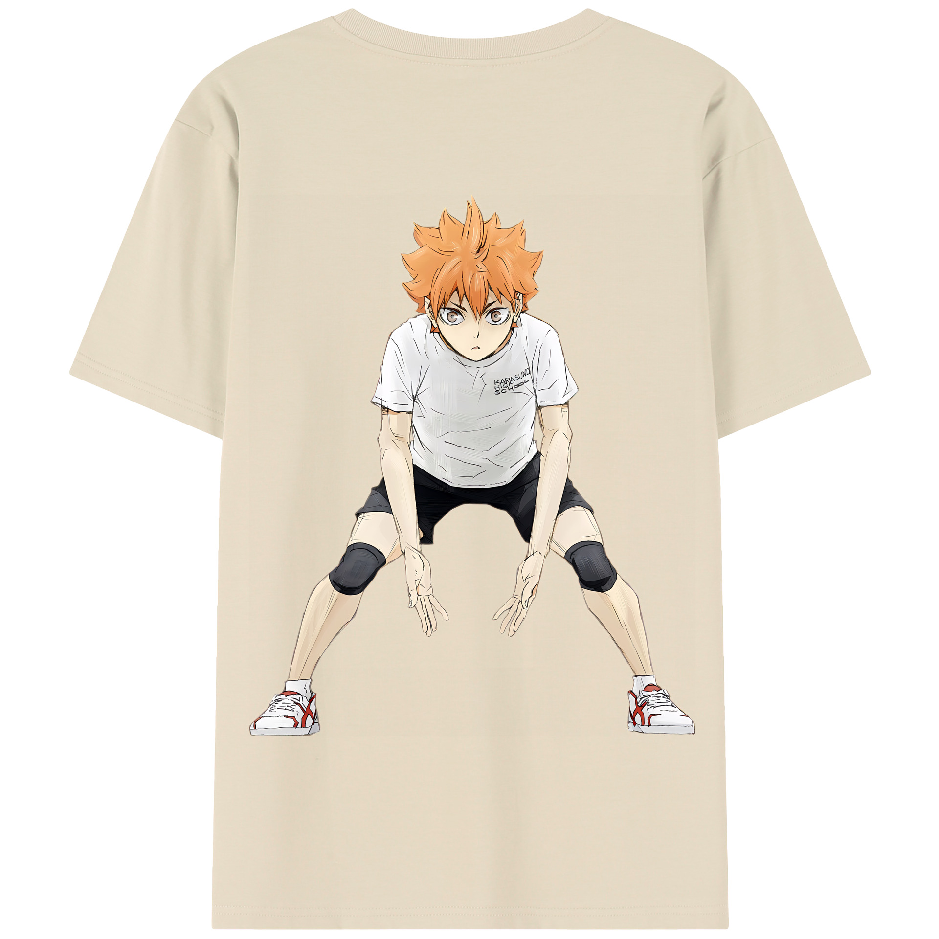（画像用） ハイキュー!! Haikyu!! 綿100％半袖Tシャツ（背面プリント）