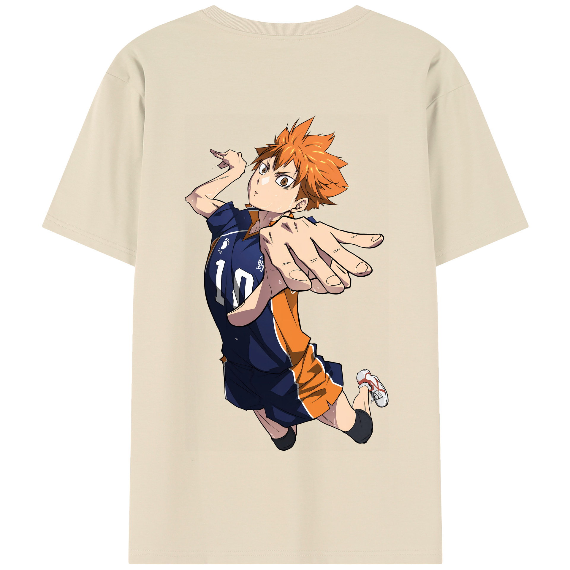 （画像用） ハイキュー!! Haikyu!! 綿100％半袖Tシャツ（背面プリント）
