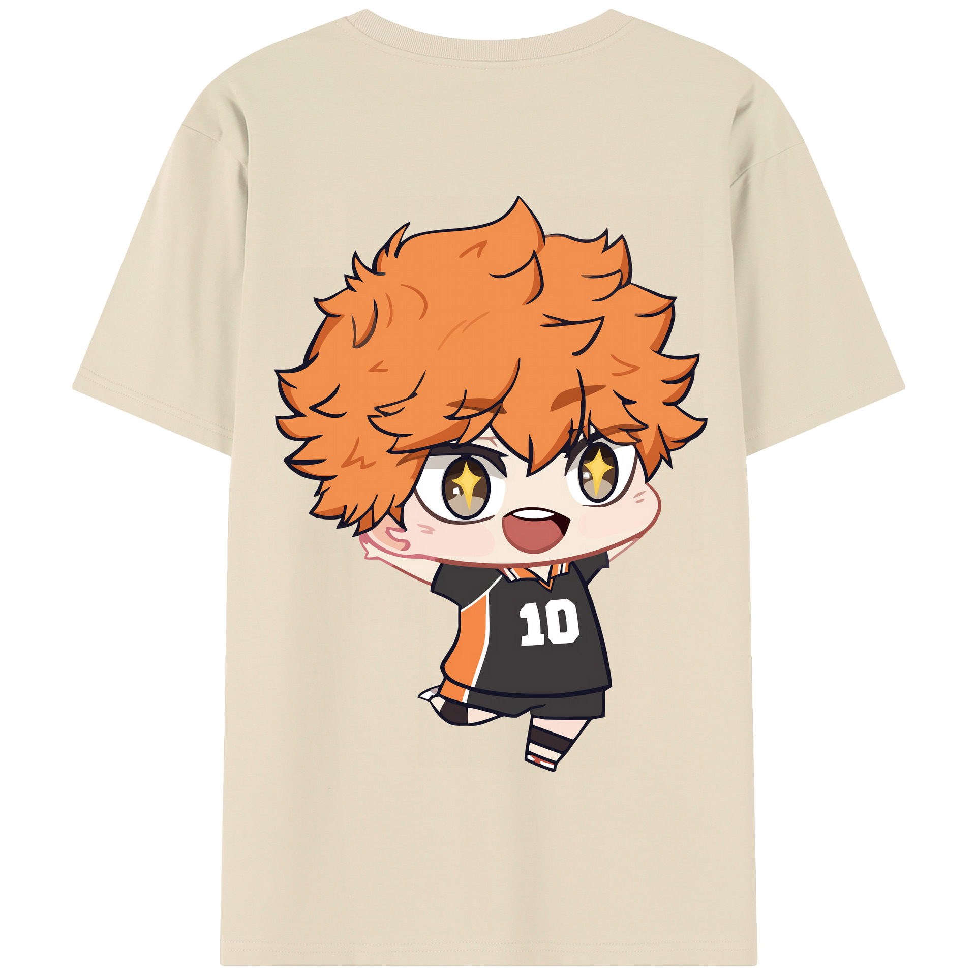 （画像用） ハイキュー!! Haikyu!! 綿100％半袖Tシャツ（背面プリント）