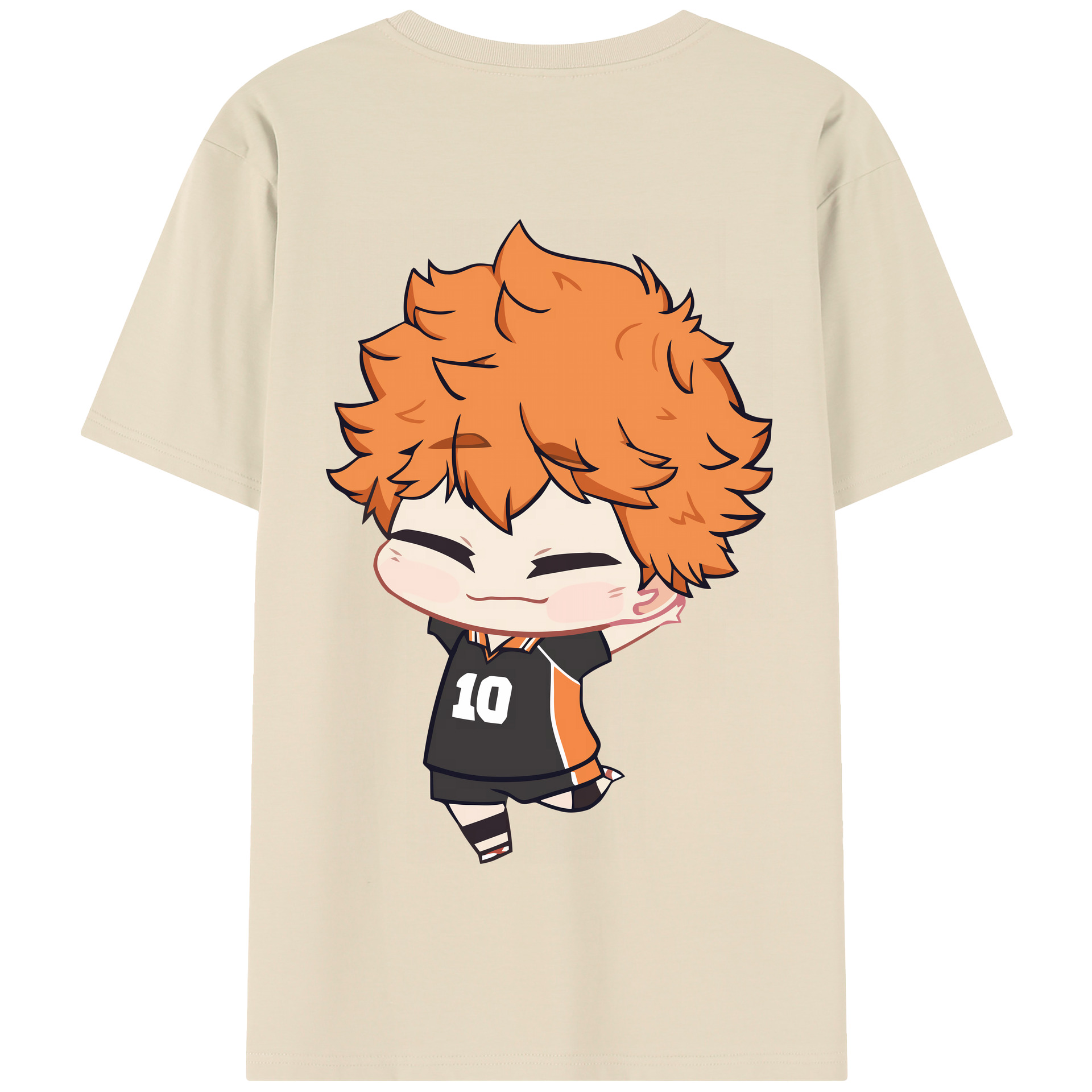 （画像用） ハイキュー!! Haikyu!! 綿100％半袖Tシャツ（背面プリント）