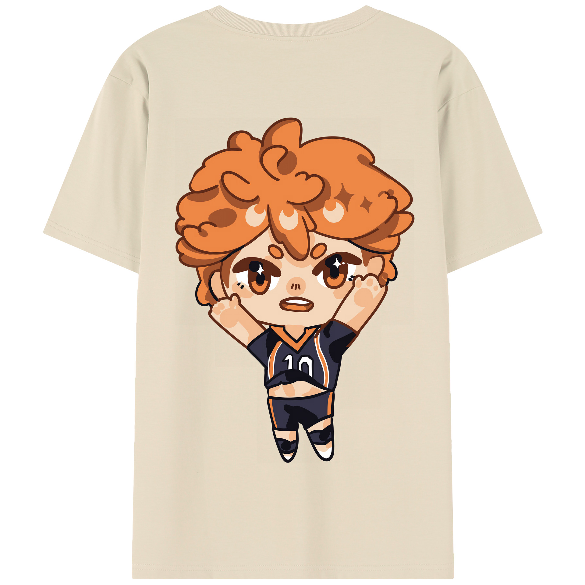 （画像用） ハイキュー!! Haikyu!! 綿100％半袖Tシャツ（背面プリント）