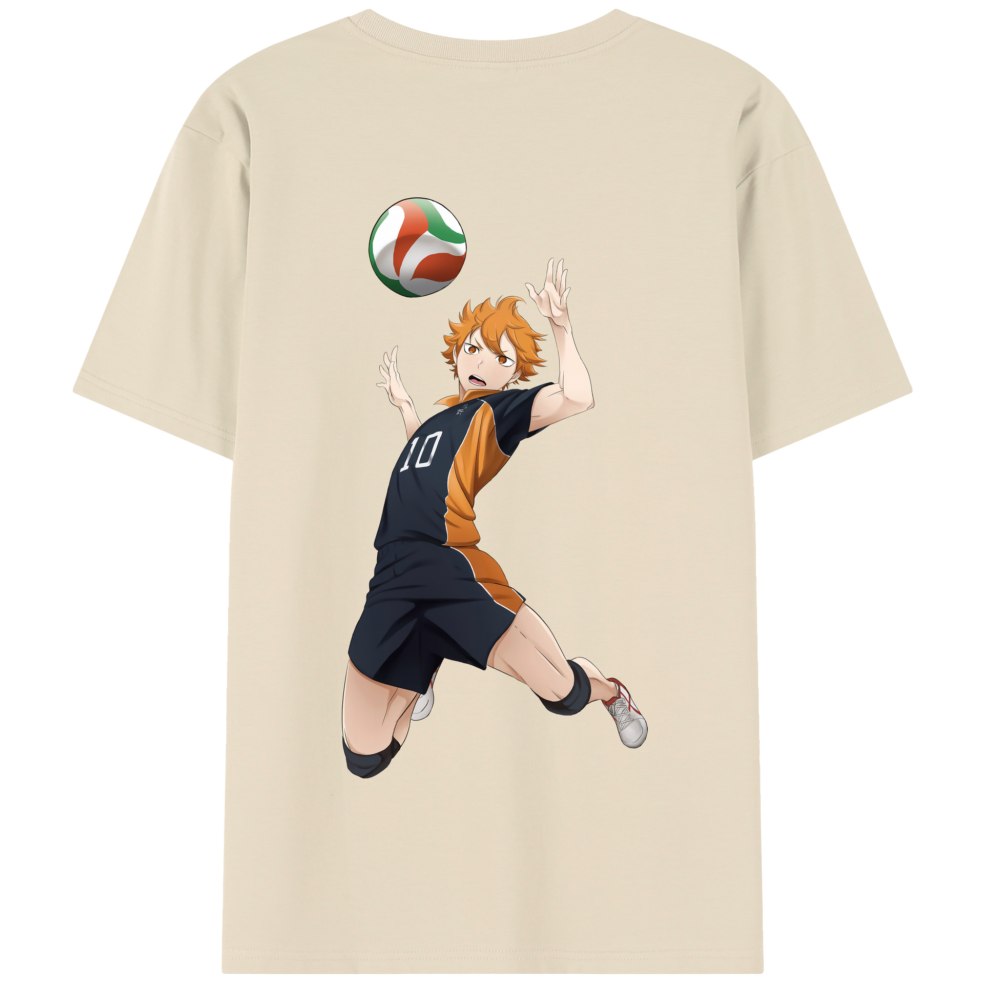 （画像用） ハイキュー!! Haikyu!! 綿100％半袖Tシャツ（背面プリント）