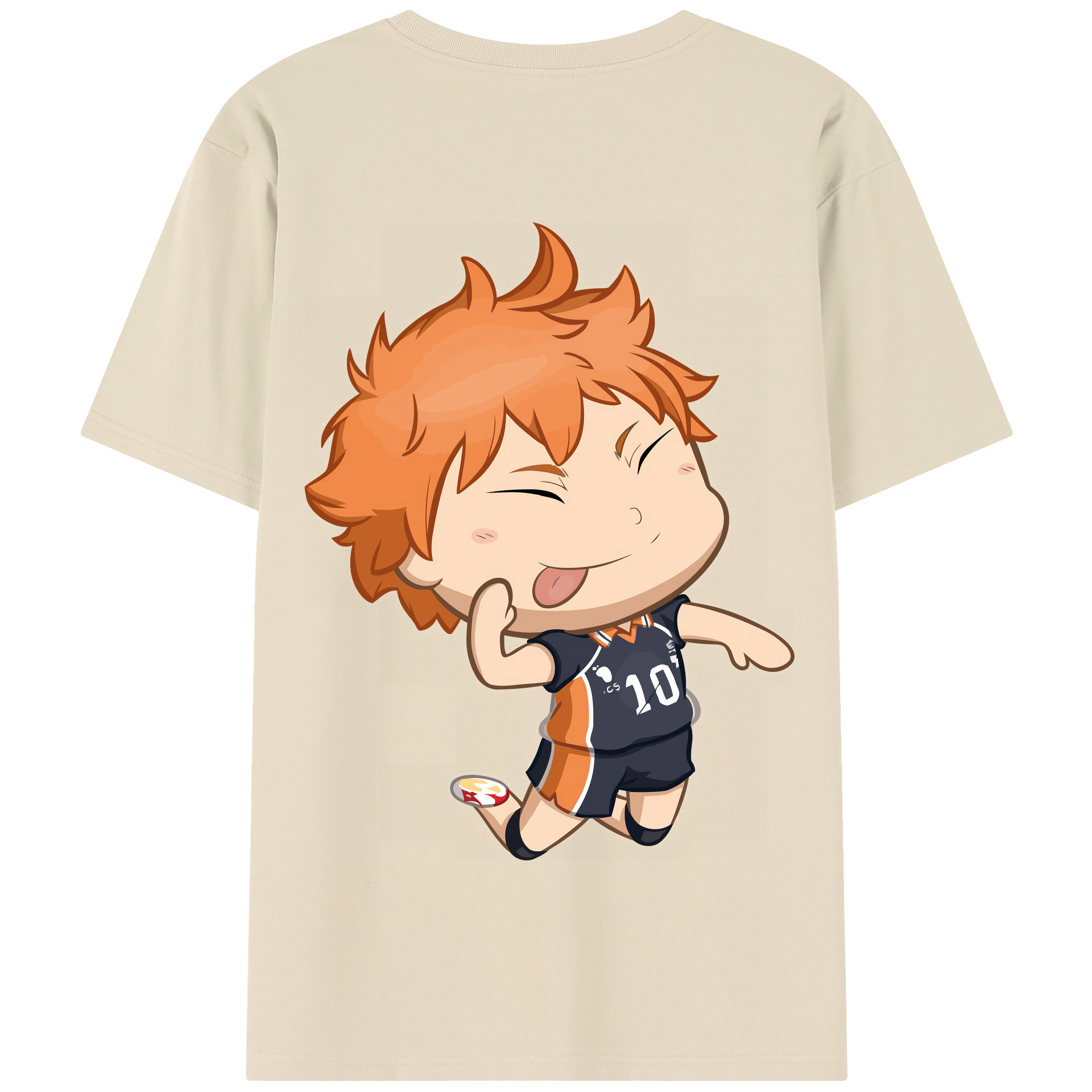 （画像用） ハイキュー!! Haikyu!! 綿100％半袖Tシャツ（背面プリント）
