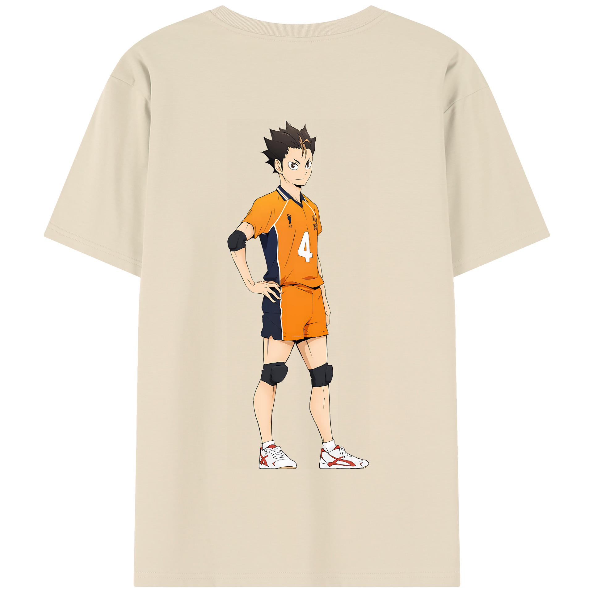 （画像用） ハイキュー!! Haikyu!! 綿100％半袖Tシャツ（背面プリント）