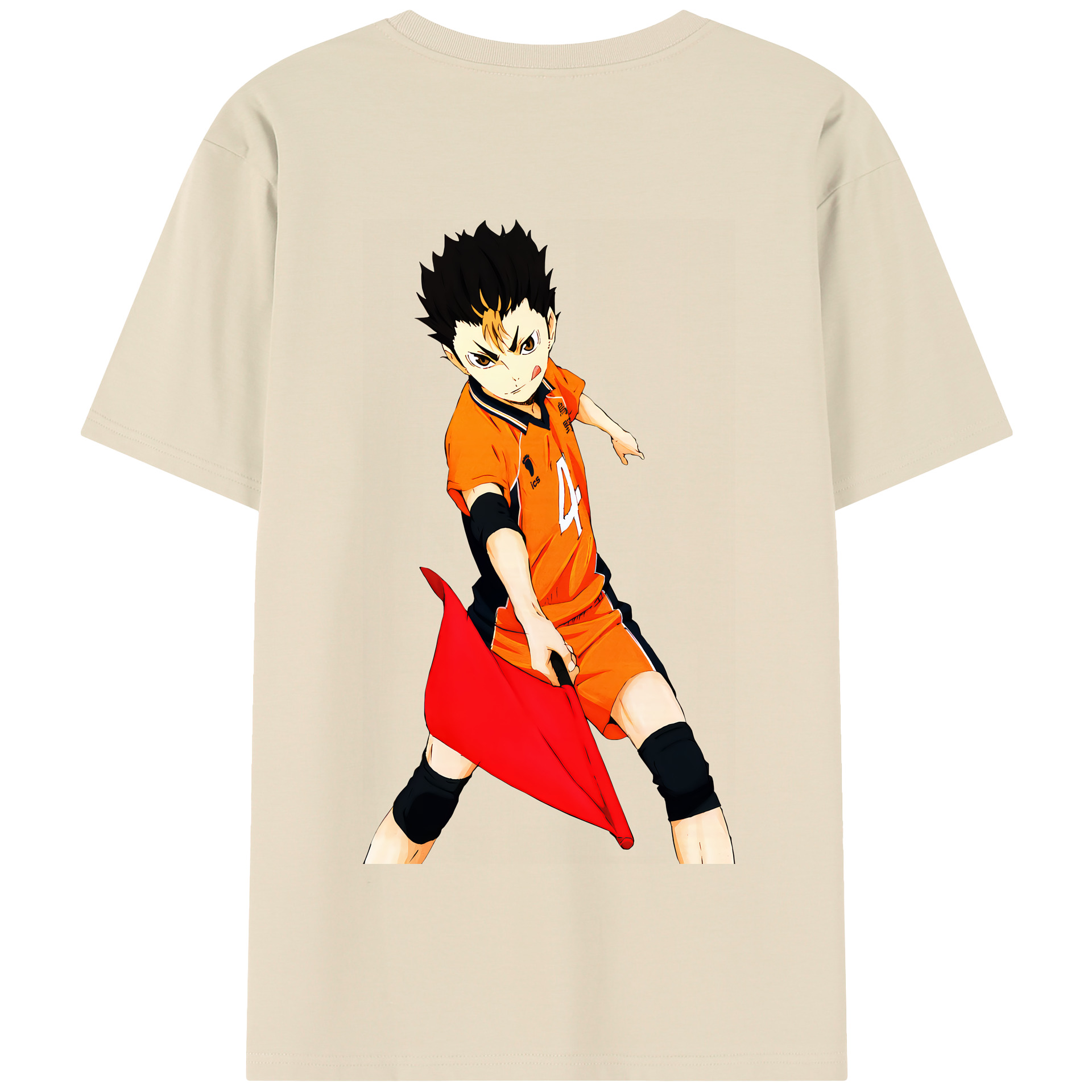 （画像用） ハイキュー!! Haikyu!! 綿100％半袖Tシャツ（背面プリント）