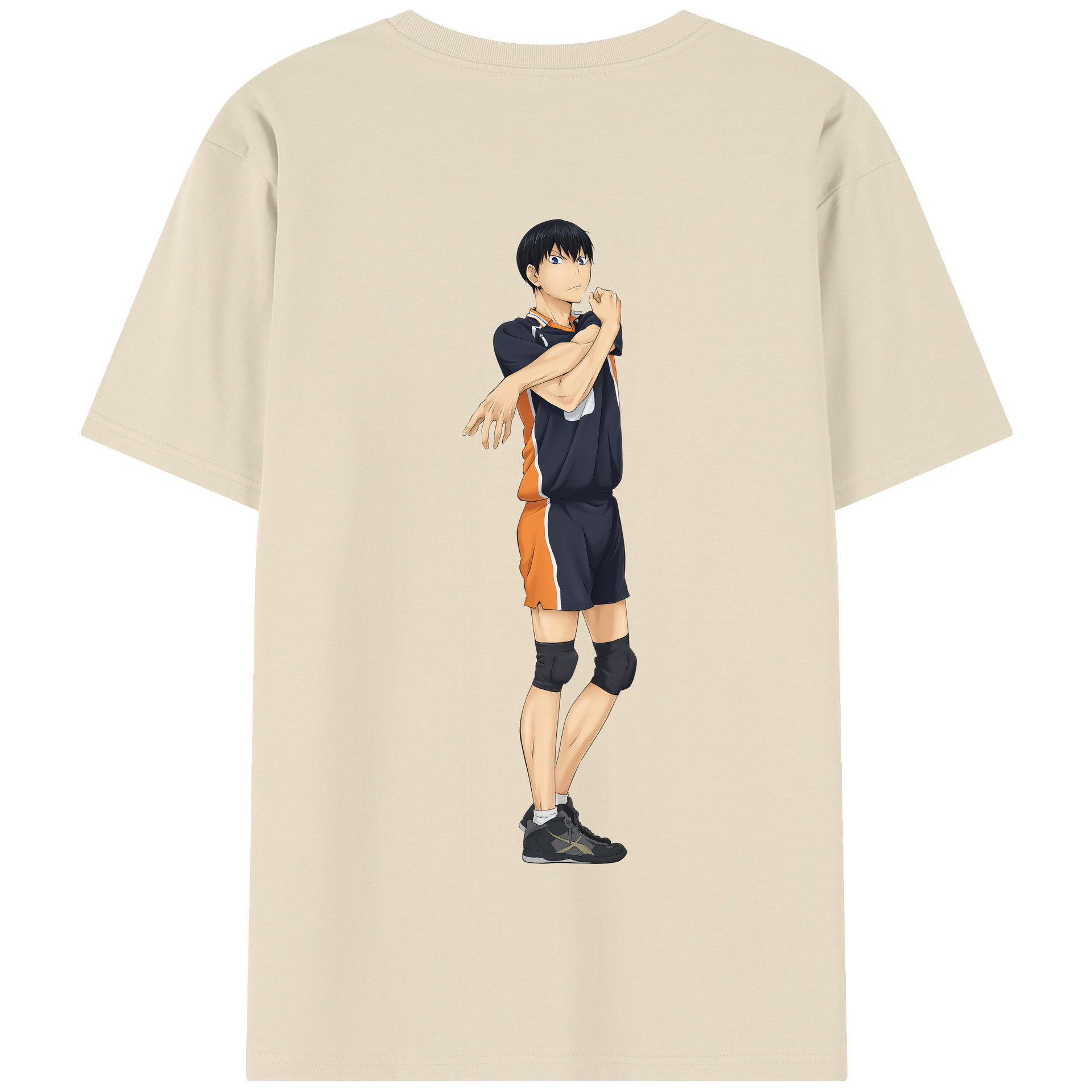 （画像用） ハイキュー!! Haikyu!! 綿100％半袖Tシャツ（背面プリント）