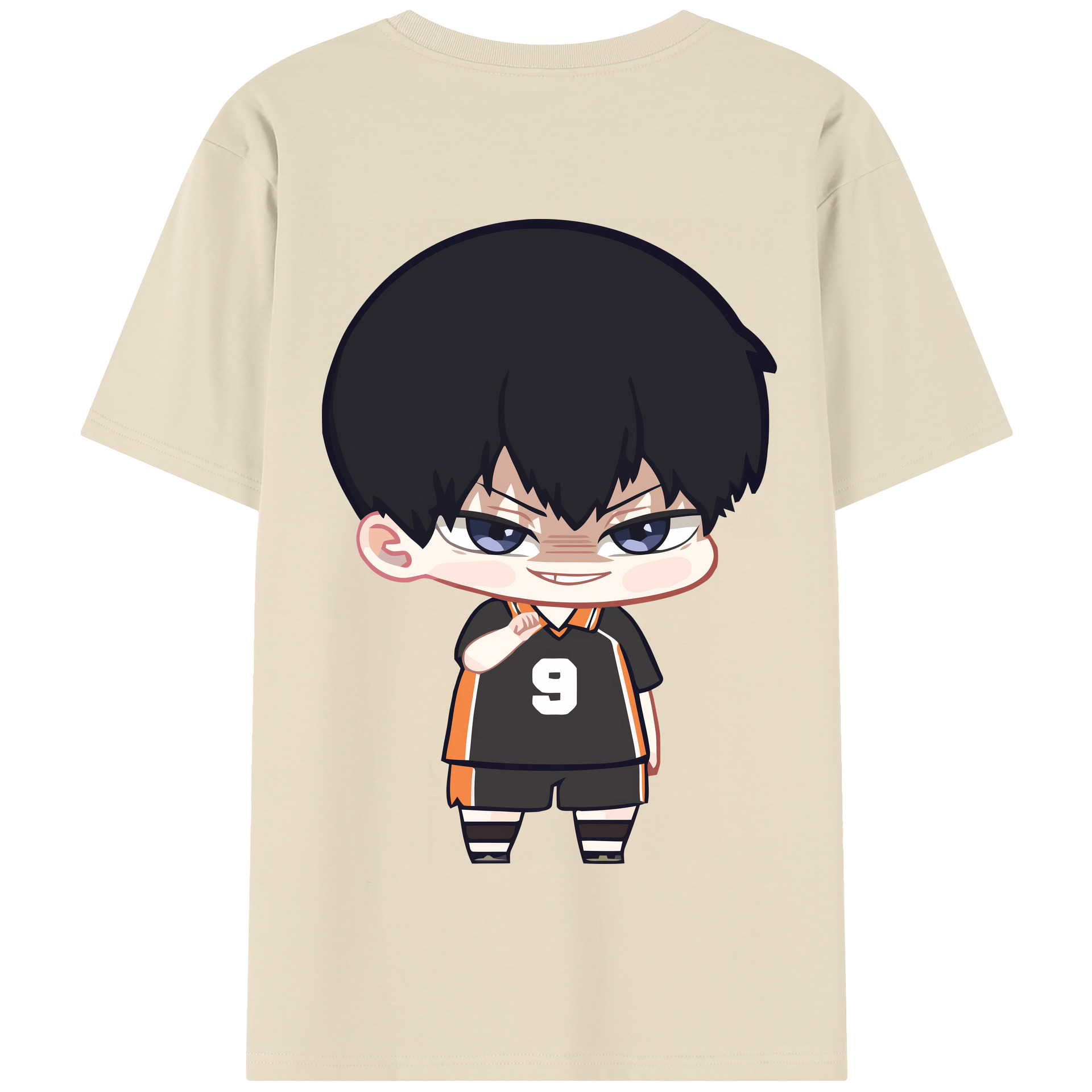 （画像用） ハイキュー!! Haikyu!! 綿100％半袖Tシャツ（背面プリント）