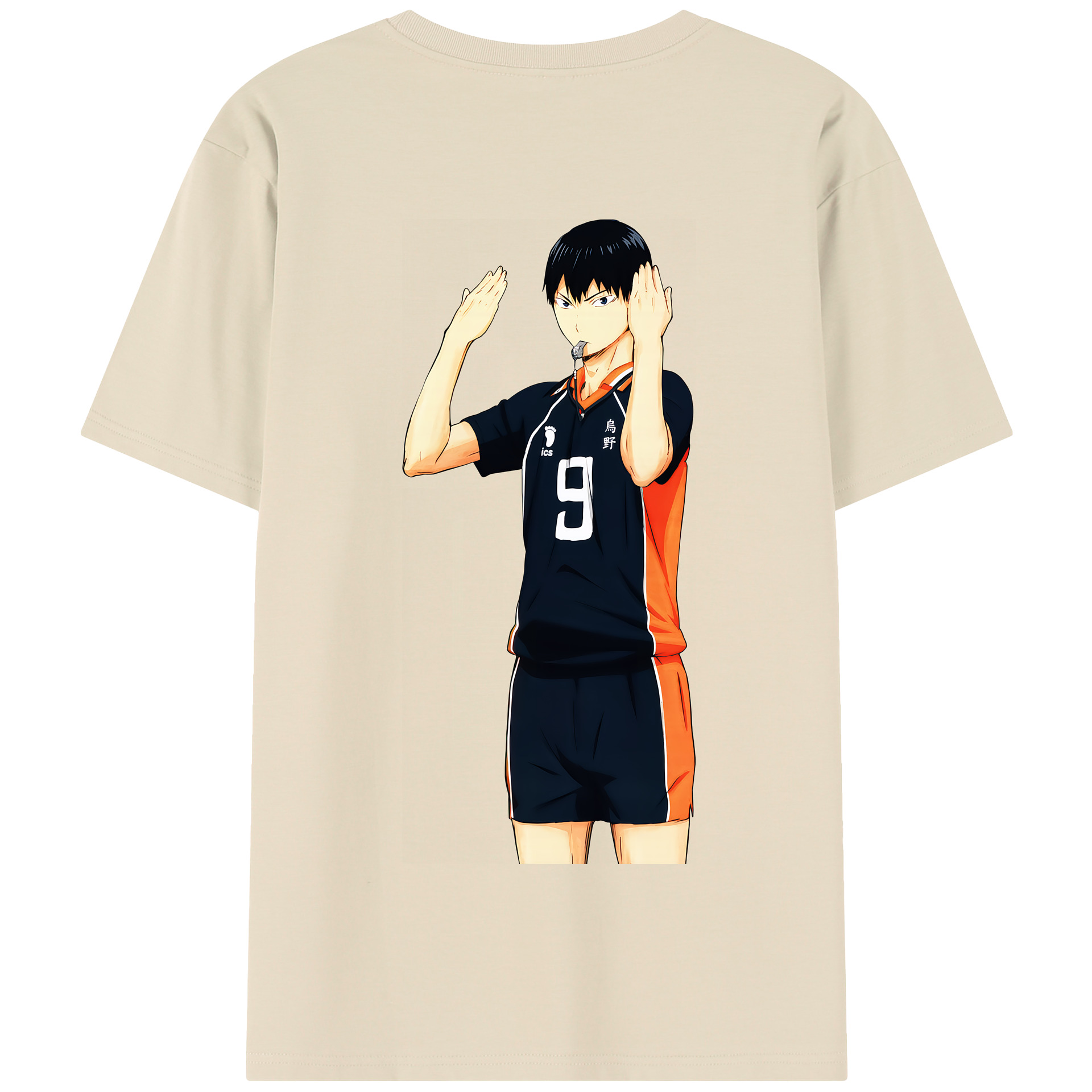 （画像用） ハイキュー!! Haikyu!! 綿100％半袖Tシャツ（背面プリント）