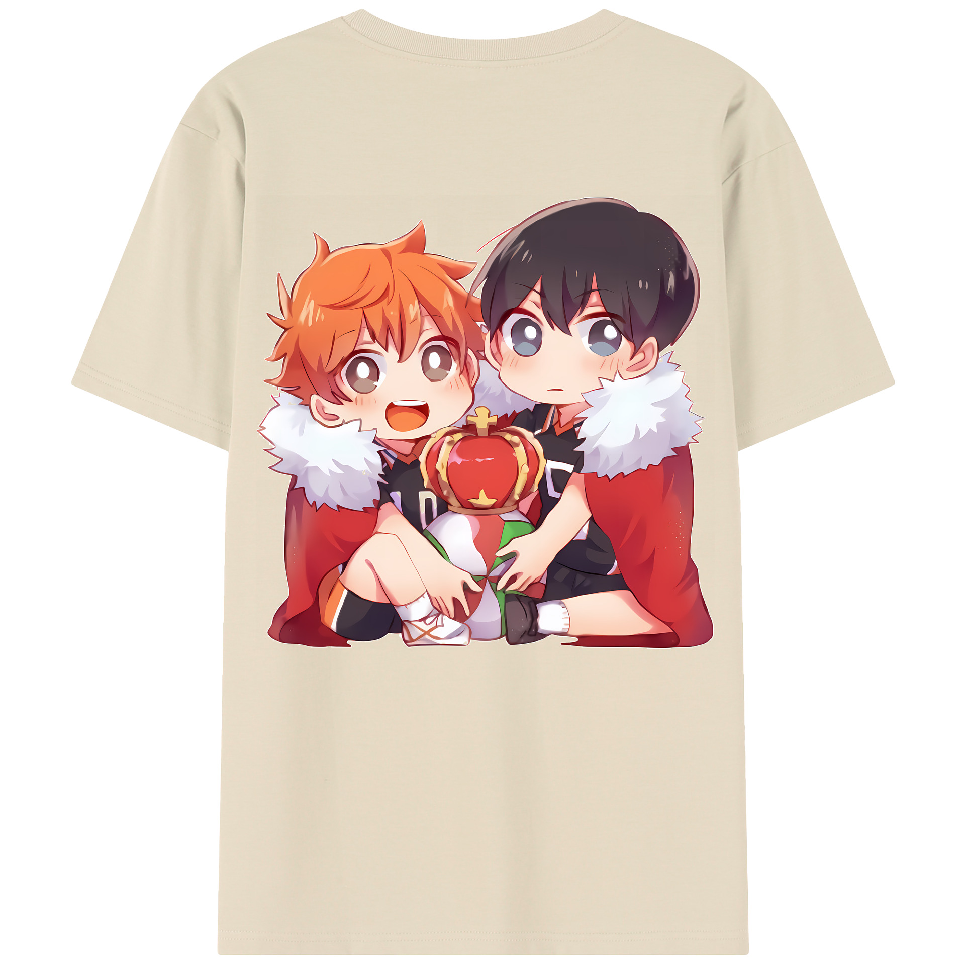 （画像用） ハイキュー!! Haikyu!! 綿100％半袖Tシャツ（背面プリント）