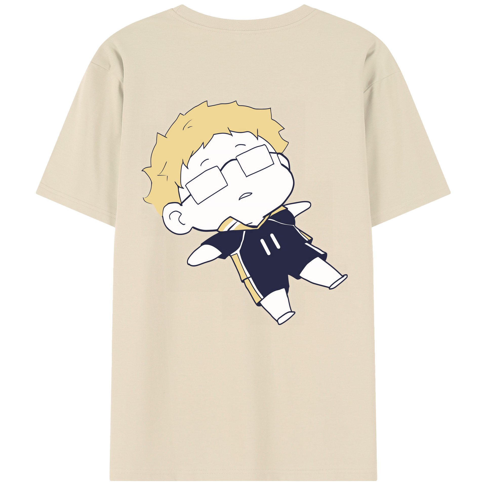 （画像用） ハイキュー!! Haikyu!! 綿100％半袖Tシャツ（背面プリント）
