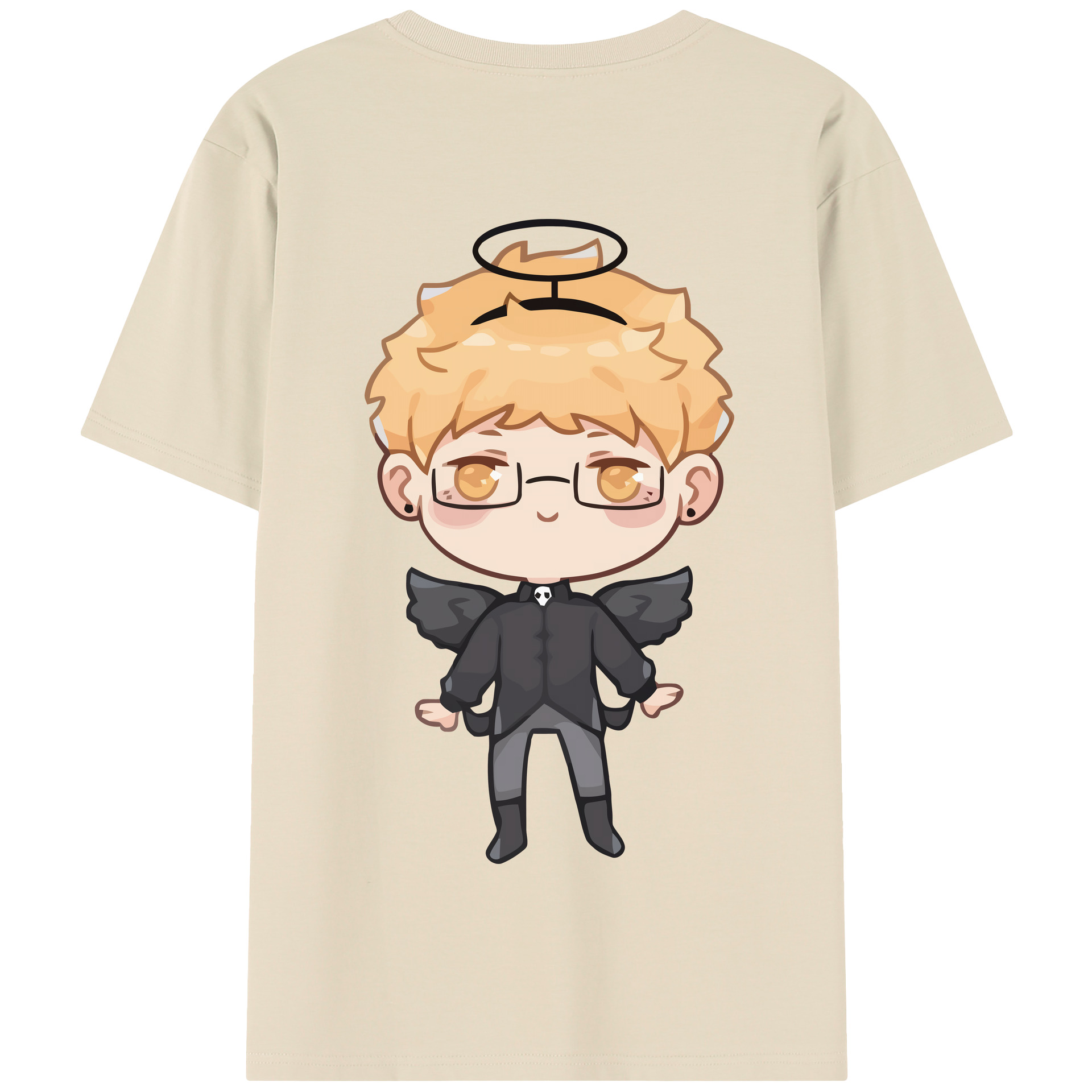 （画像用） ハイキュー!! Haikyu!! 綿100％半袖Tシャツ（背面プリント）