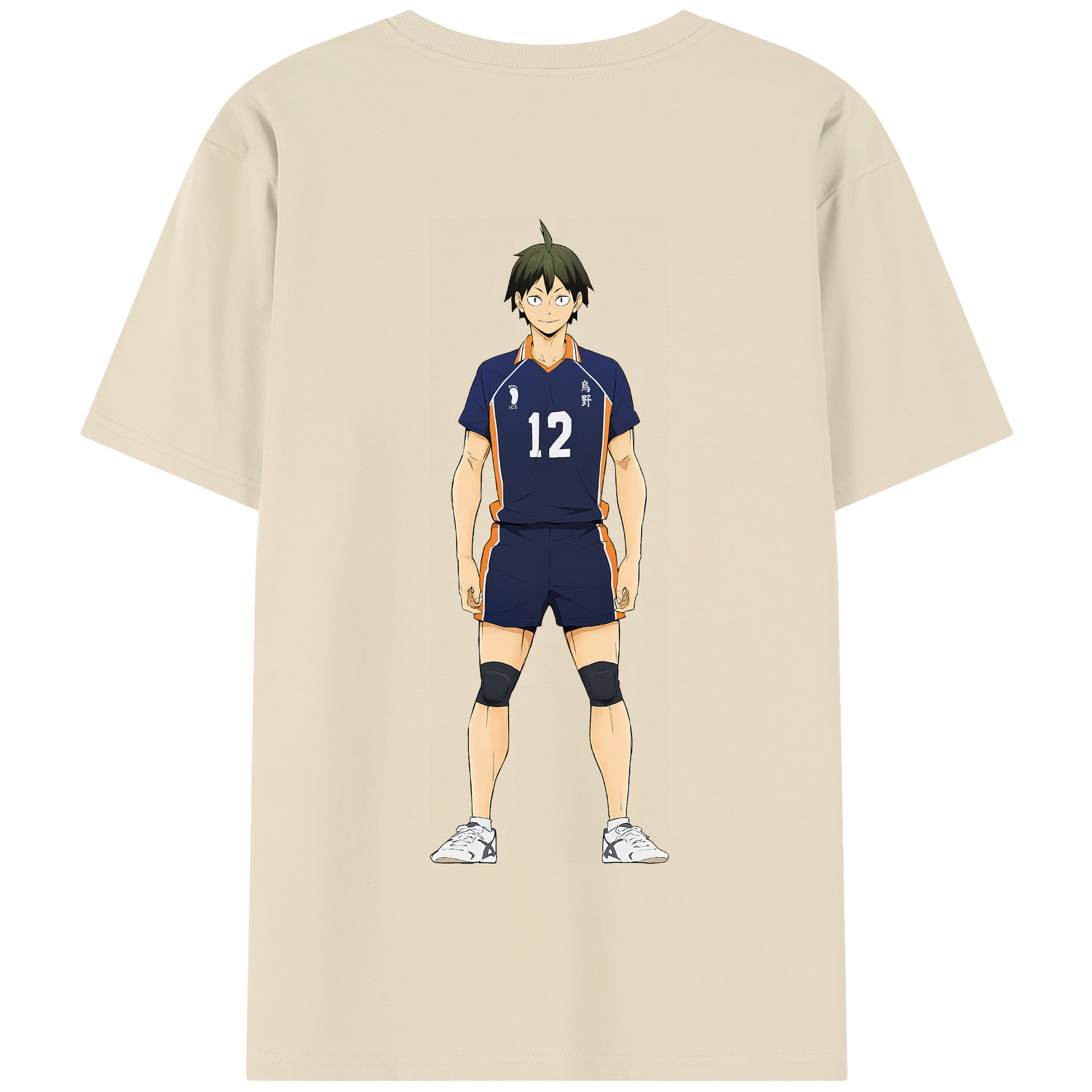 （画像用） ハイキュー!! Haikyu!! 綿100％半袖Tシャツ（背面プリント）