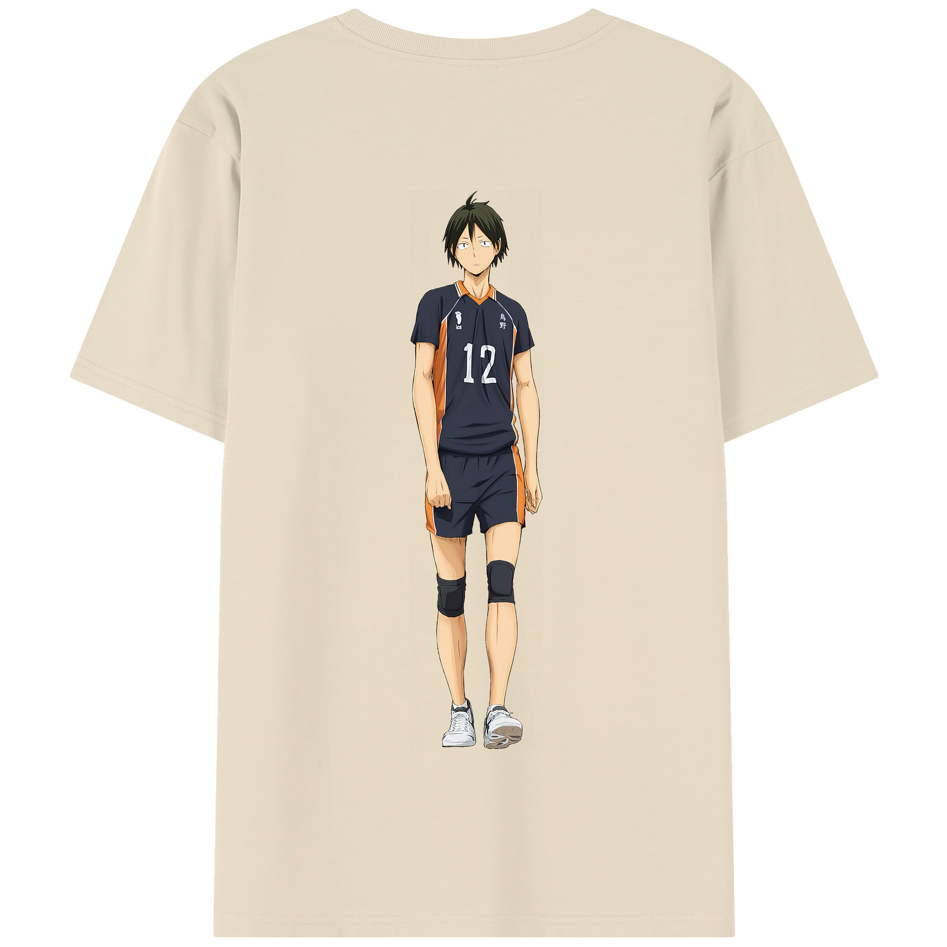 （画像用） ハイキュー!! Haikyu!! 綿100％半袖Tシャツ（背面プリント）