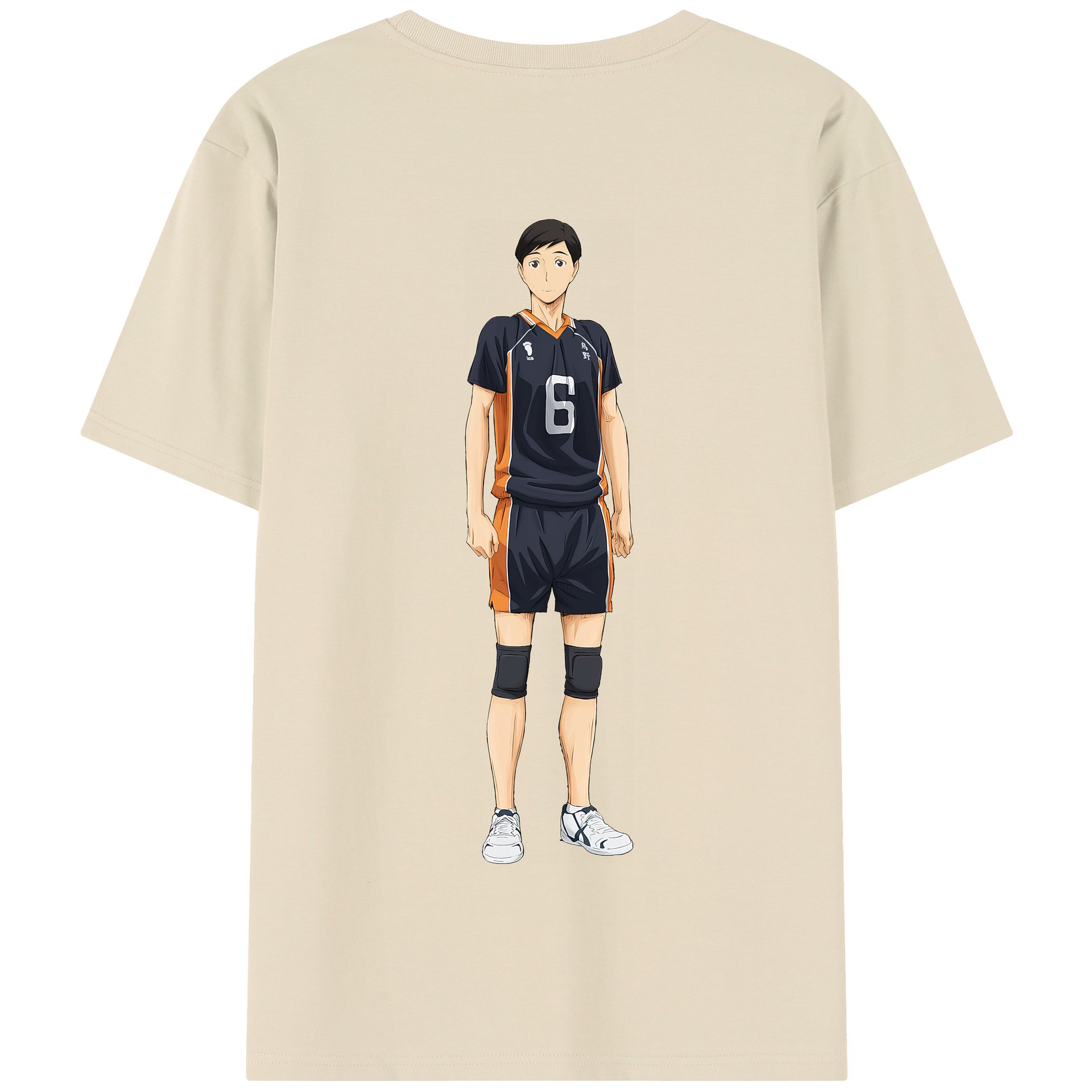 （画像用） ハイキュー!! Haikyu!! 綿100％半袖Tシャツ（背面プリント）