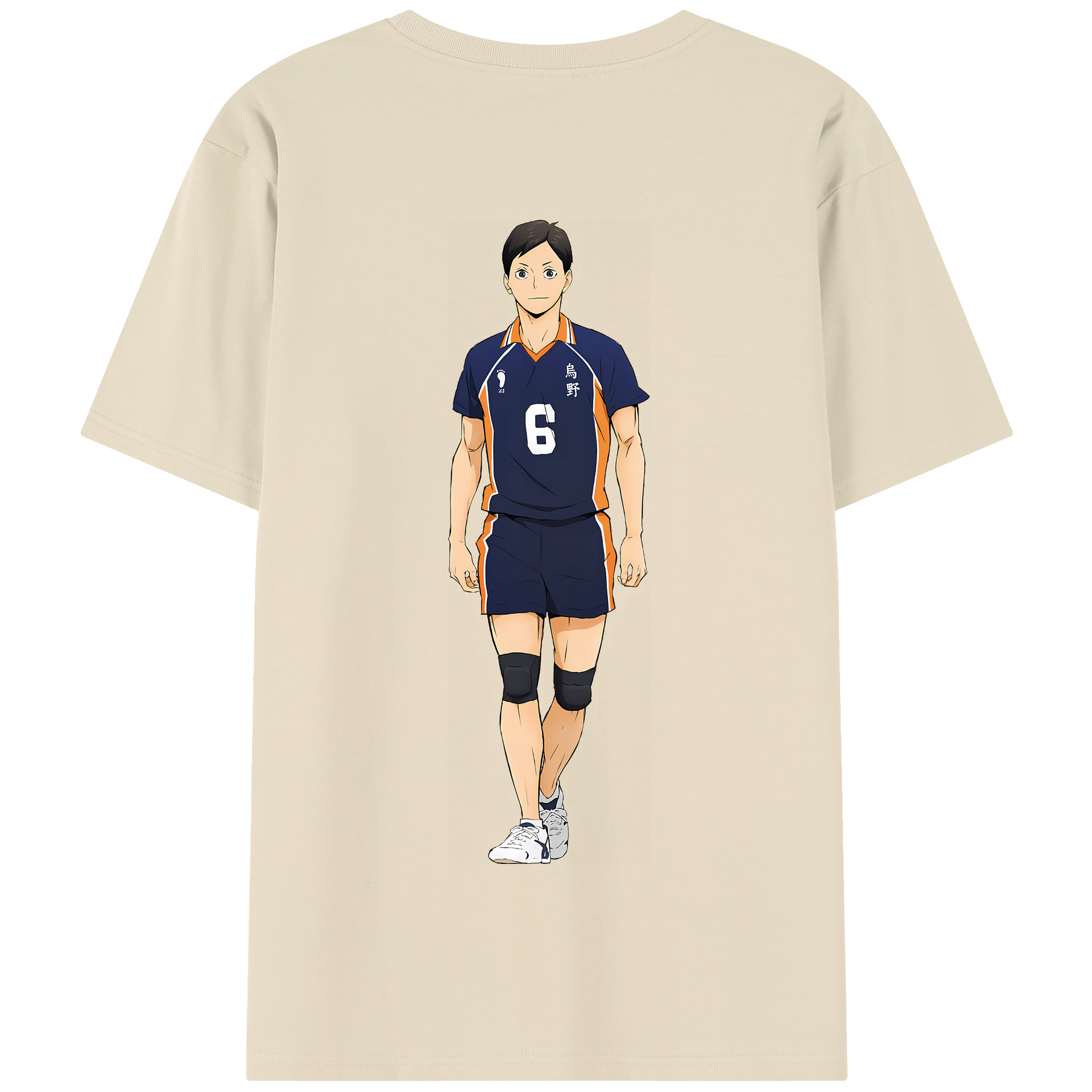 （画像用） ハイキュー!! Haikyu!! 綿100％半袖Tシャツ（背面プリント）