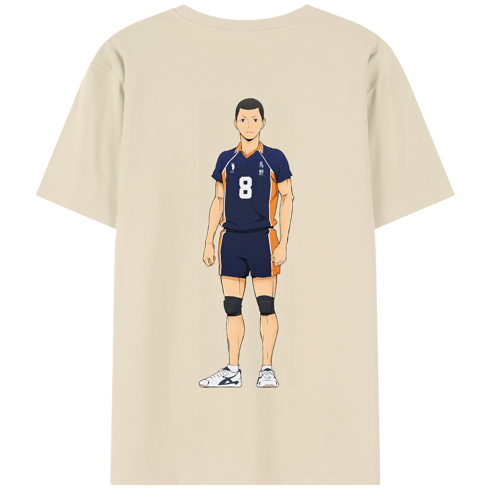（画像用） ハイキュー!! Haikyu!! 綿100％半袖Tシャツ（背面プリント）