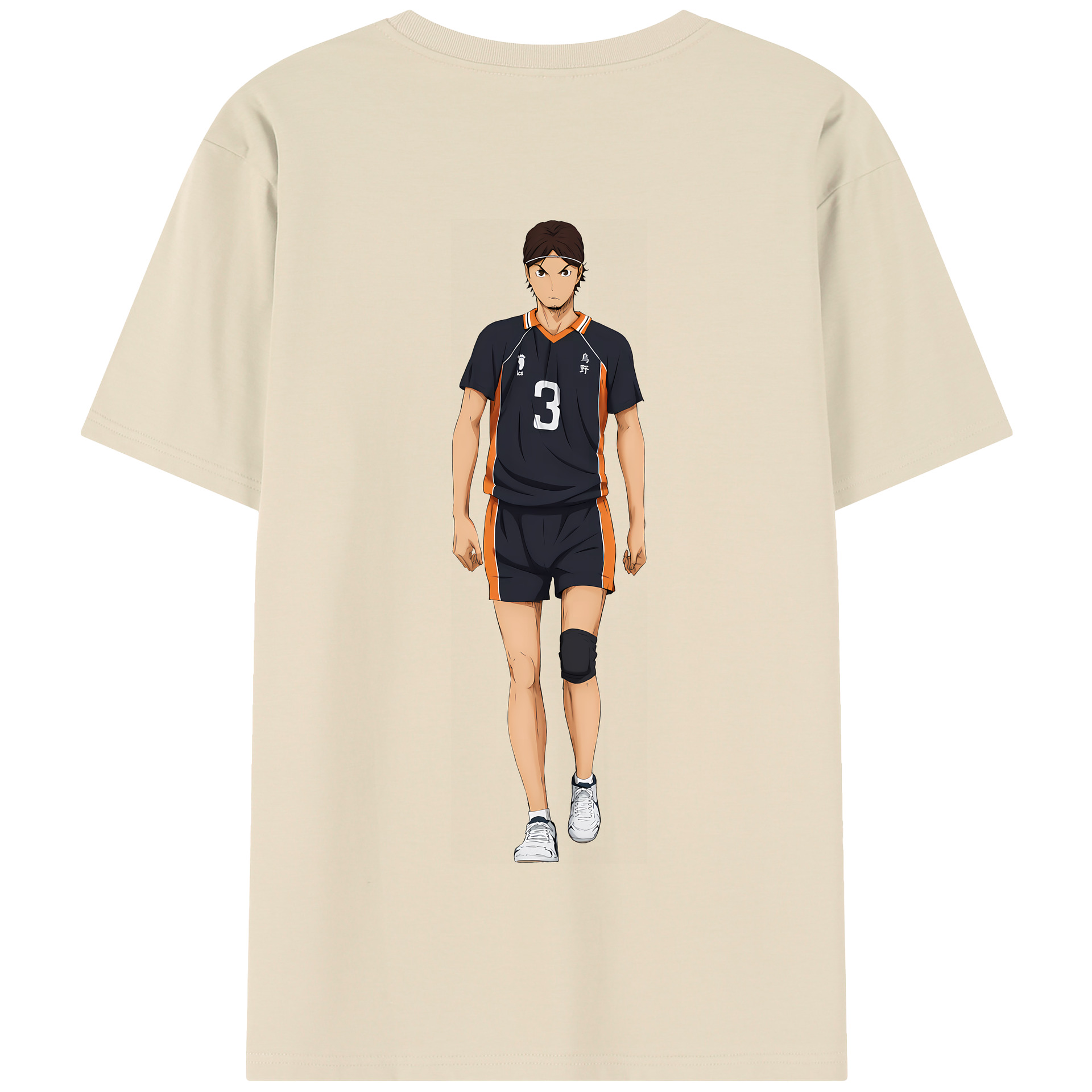 （画像用） ハイキュー!! Haikyu!! 綿100％半袖Tシャツ（背面プリント）