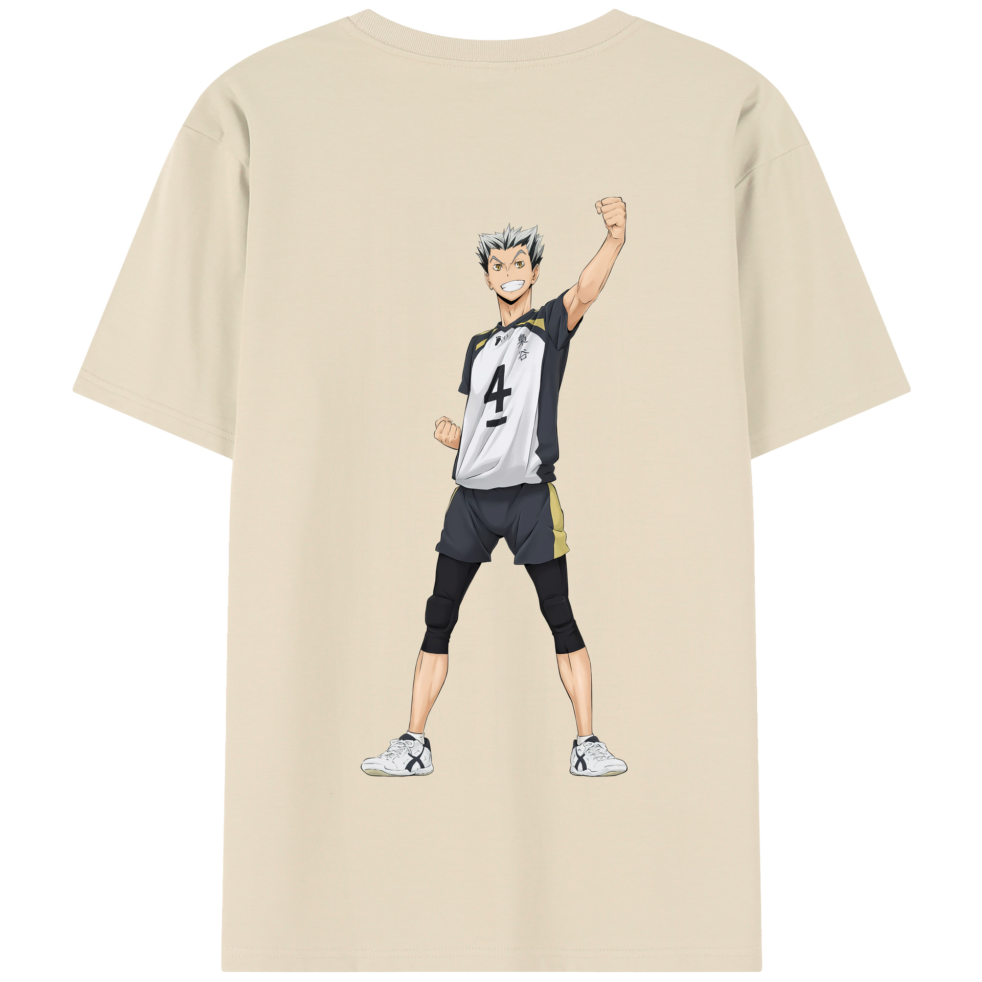 （画像用） ハイキュー!! Haikyu!! 綿100％半袖Tシャツ（背面プリント）