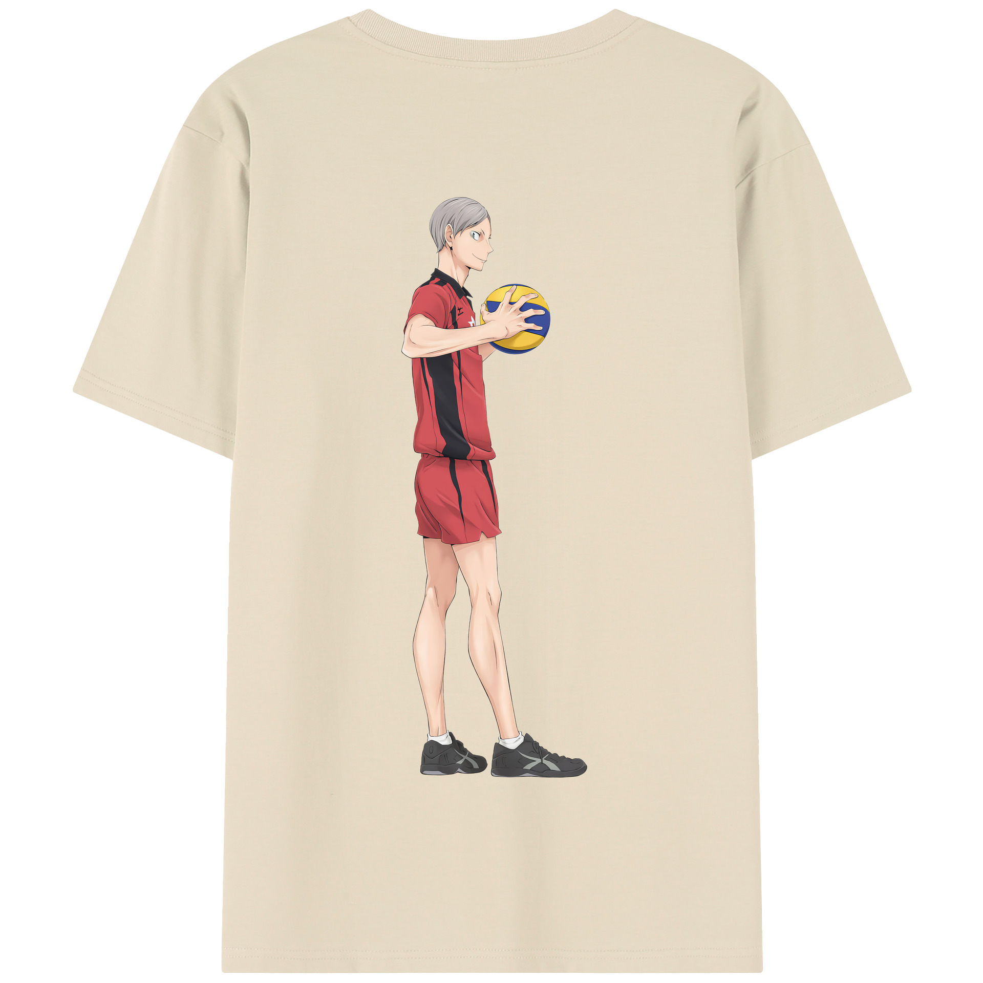 （画像用） ハイキュー!! Haikyu!! 綿100％半袖Tシャツ（背面プリント）