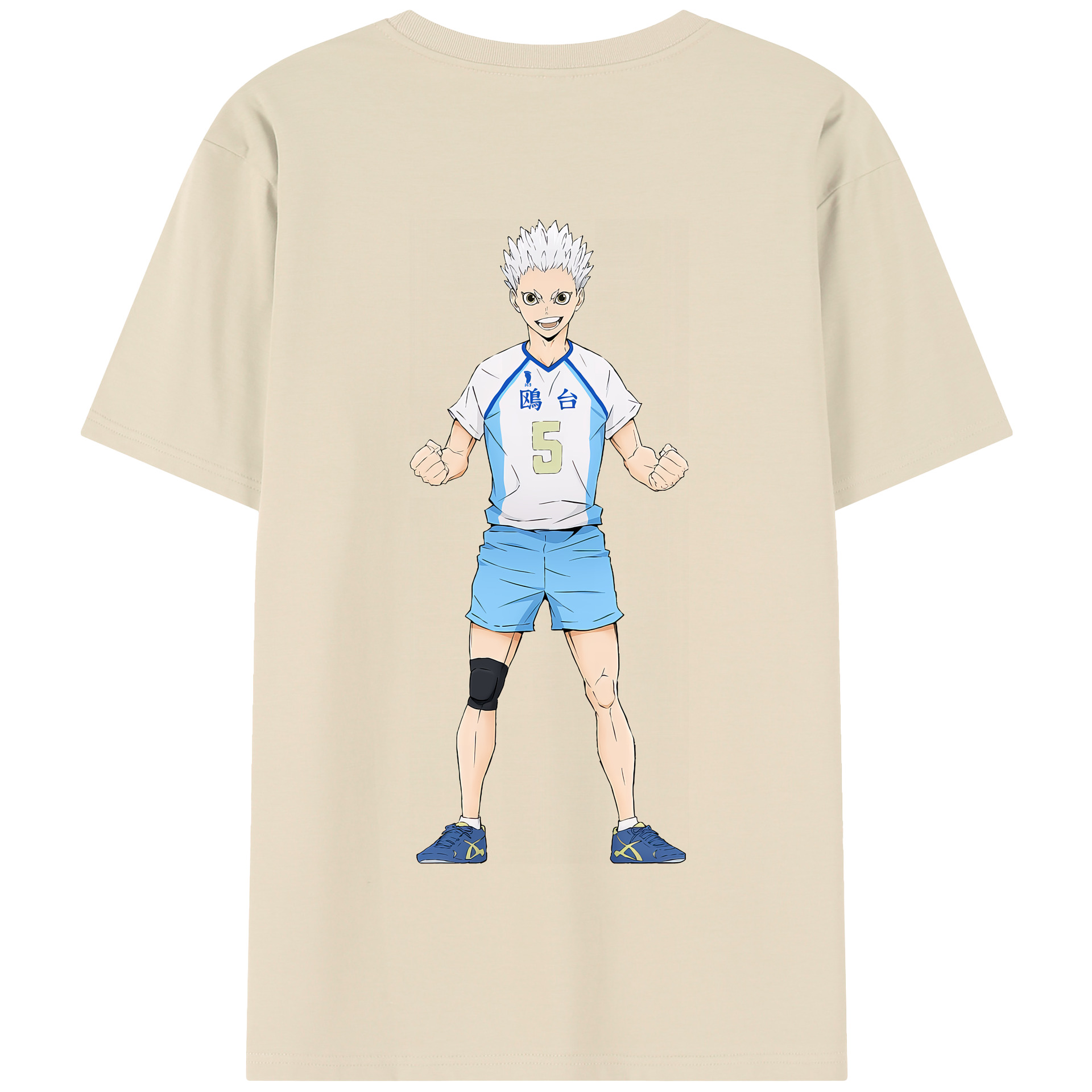 （画像用） ハイキュー!! Haikyu!! 綿100％半袖Tシャツ（背面プリント）