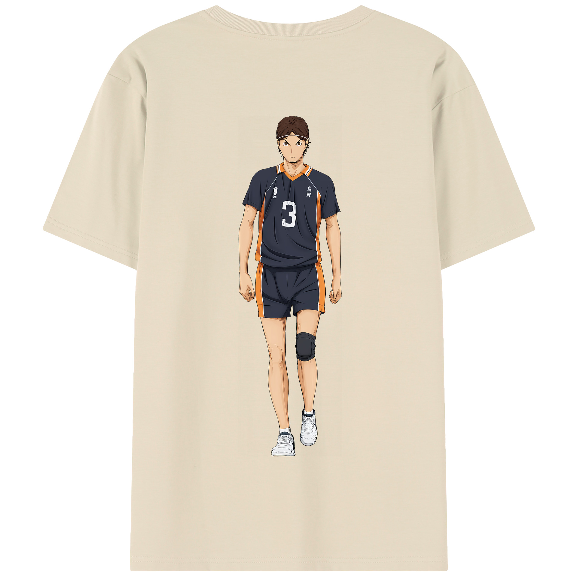 （画像用） ハイキュー!! Haikyu!! 綿100％半袖Tシャツ（背面プリント）