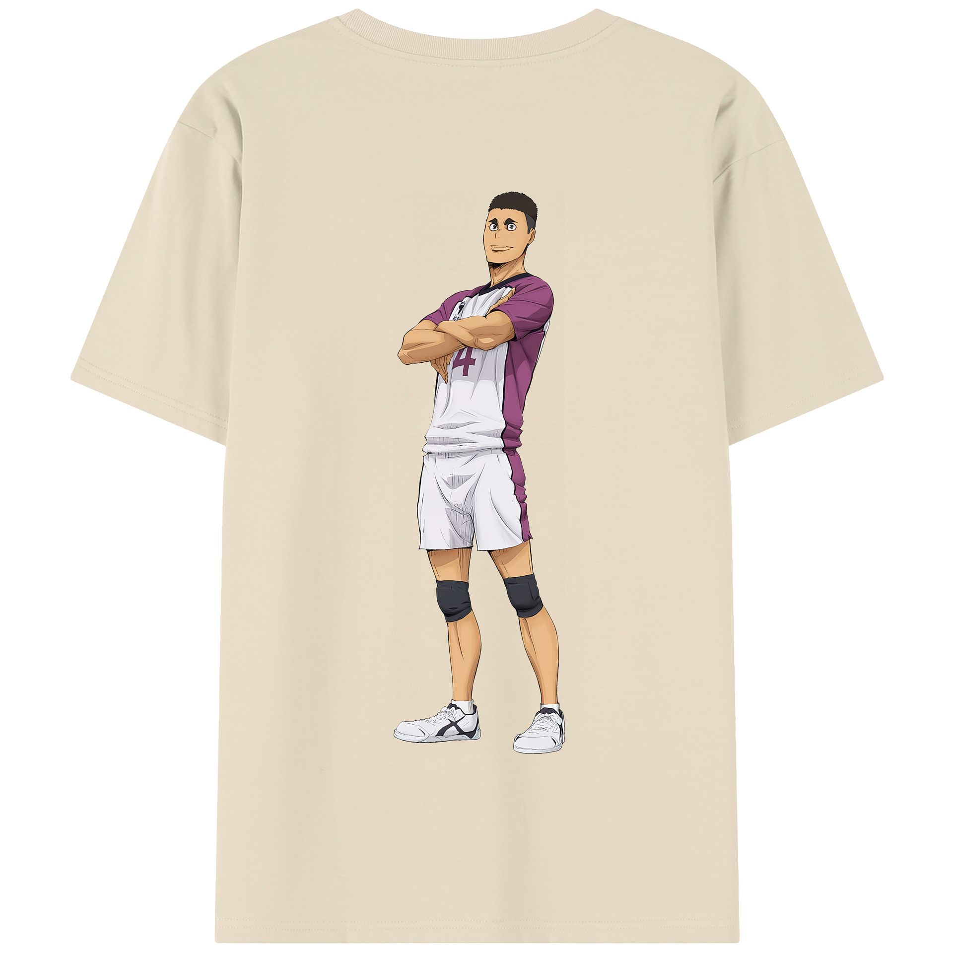 （画像用） ハイキュー!! Haikyu!! 綿100％半袖Tシャツ（背面プリント）
