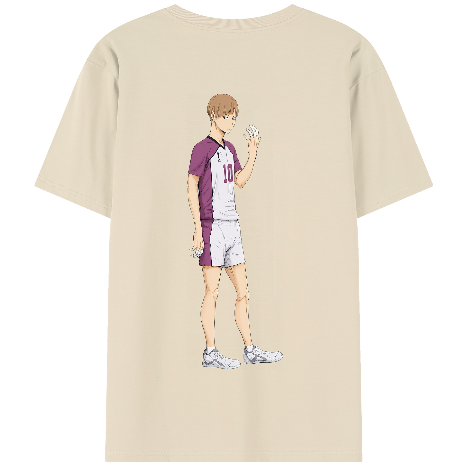 （画像用） ハイキュー!! Haikyu!! 綿100％半袖Tシャツ（背面プリント）