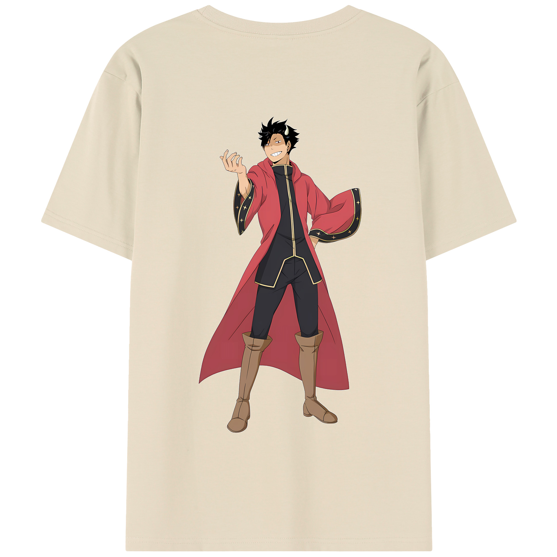 （画像用） ハイキュー!! Haikyu!! 綿100％半袖Tシャツ（背面プリント）