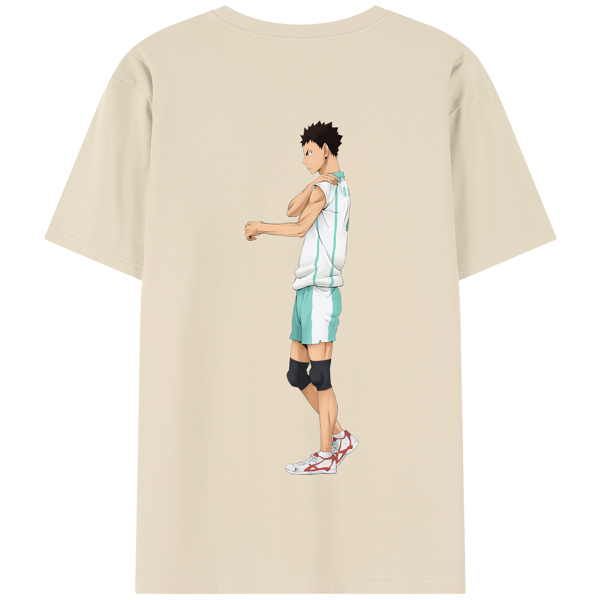（画像用） ハイキュー!! Haikyu!! 綿100％半袖Tシャツ（背面プリント）