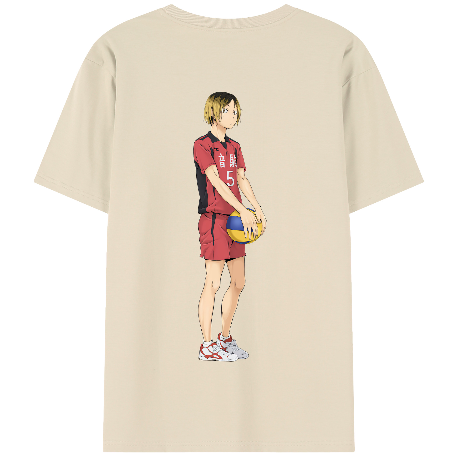 （画像用） ハイキュー!! Haikyu!! 綿100％半袖Tシャツ（背面プリント）