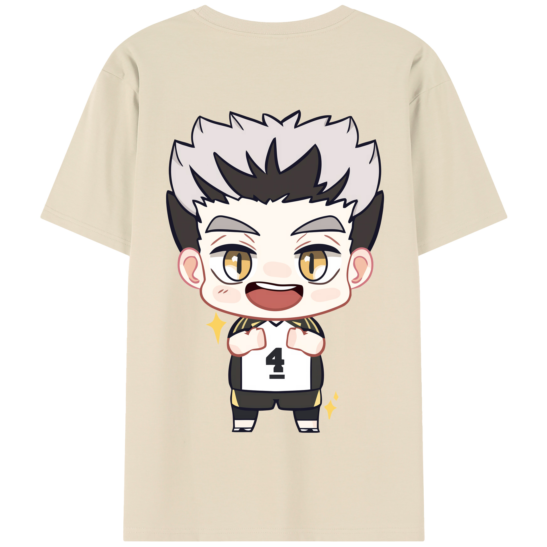 （画像用） ハイキュー!! Haikyu!! 綿100％半袖Tシャツ（背面プリント）