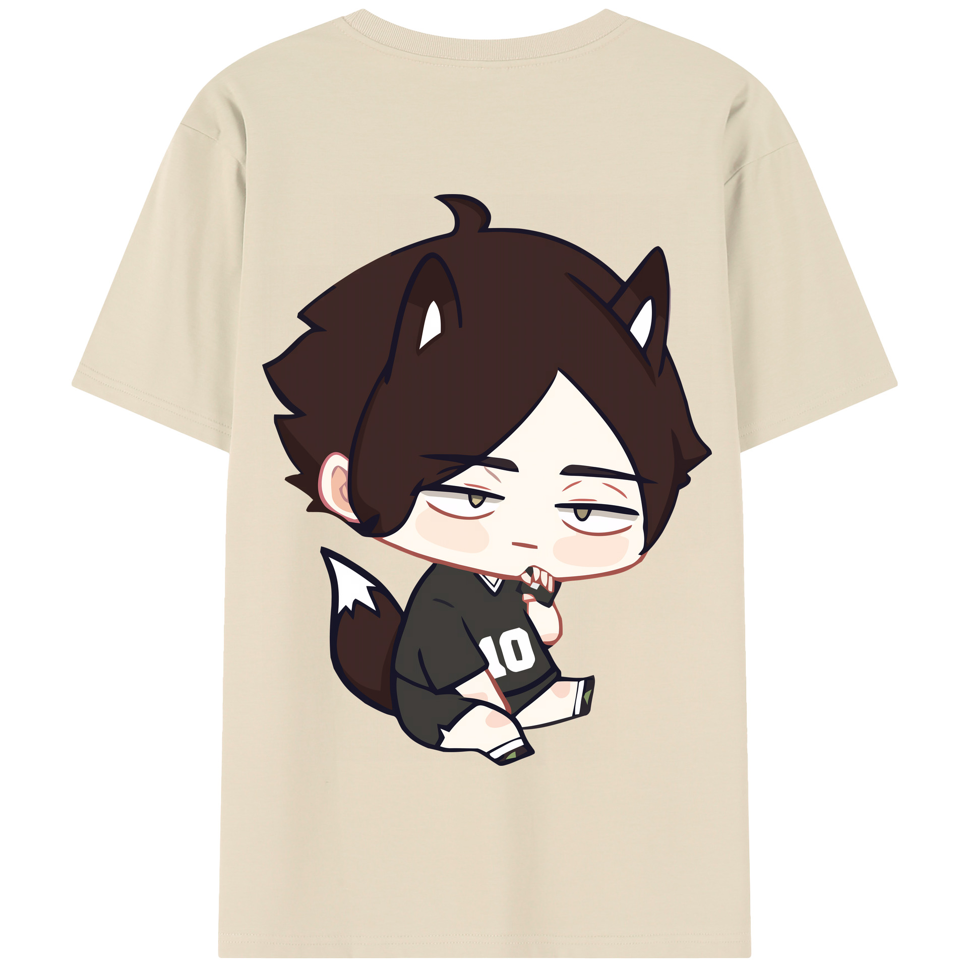 （画像用） ハイキュー!! Haikyu!! 綿100％半袖Tシャツ（背面プリント）