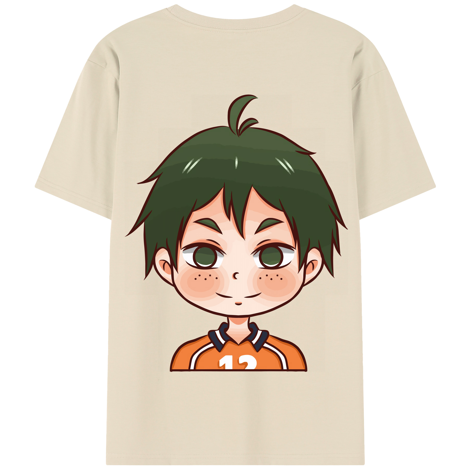 （画像用） ハイキュー!! Haikyu!! 綿100％半袖Tシャツ（背面プリント）