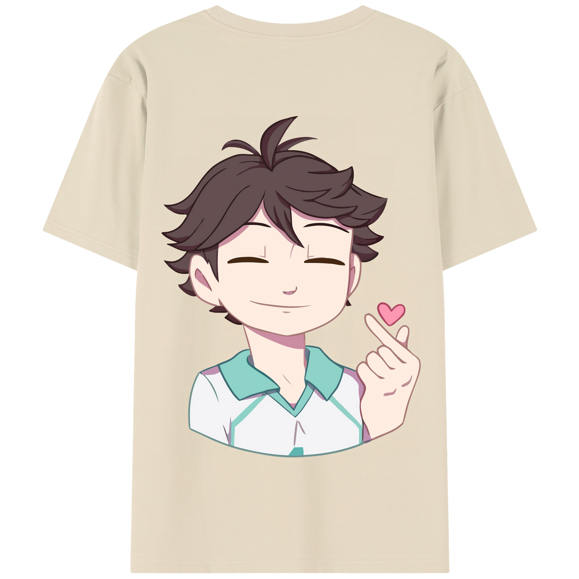 （画像用） ハイキュー!! Haikyu!! 綿100％半袖Tシャツ（背面プリント）