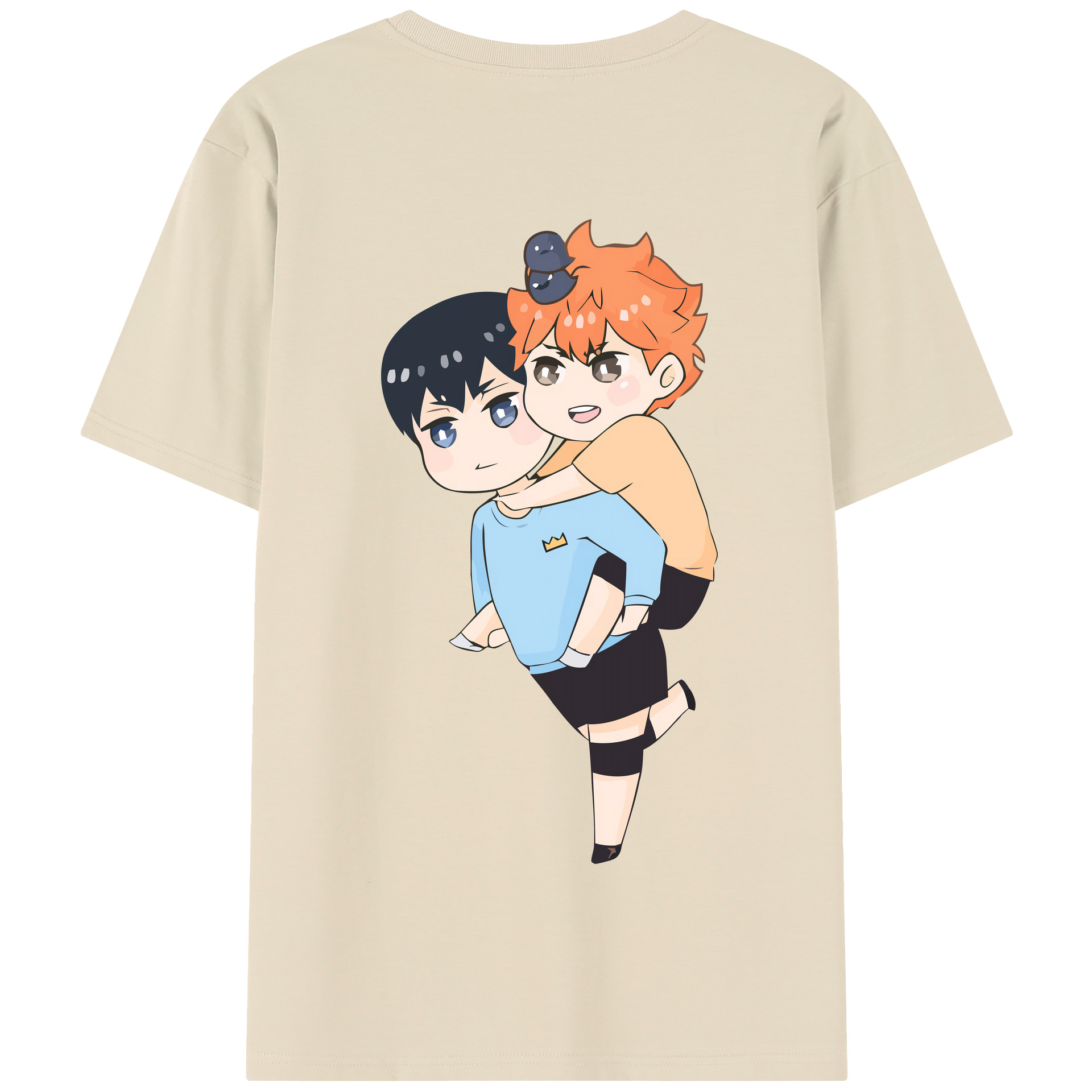 （画像用） ハイキュー!! Haikyu!! 綿100％半袖Tシャツ（背面プリント）