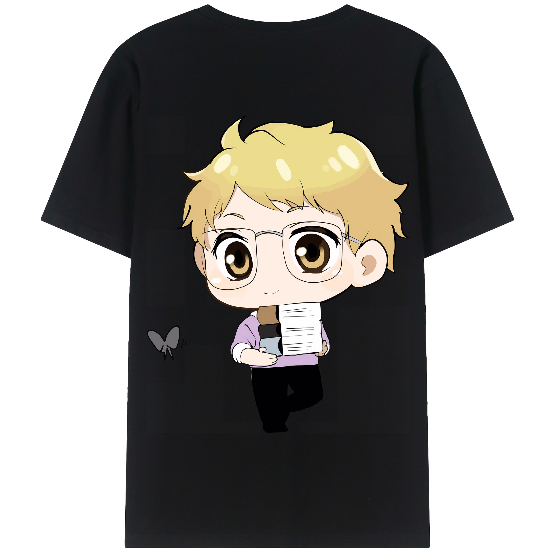 （画像用） ハイキュー!! Haikyu!! 綿100％半袖Tシャツ（背面プリント）