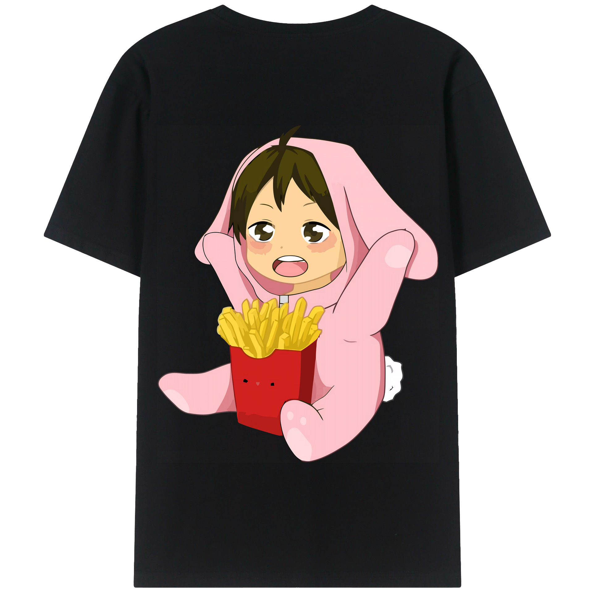 （画像用） ハイキュー!! Haikyu!! 綿100％半袖Tシャツ（背面プリント）