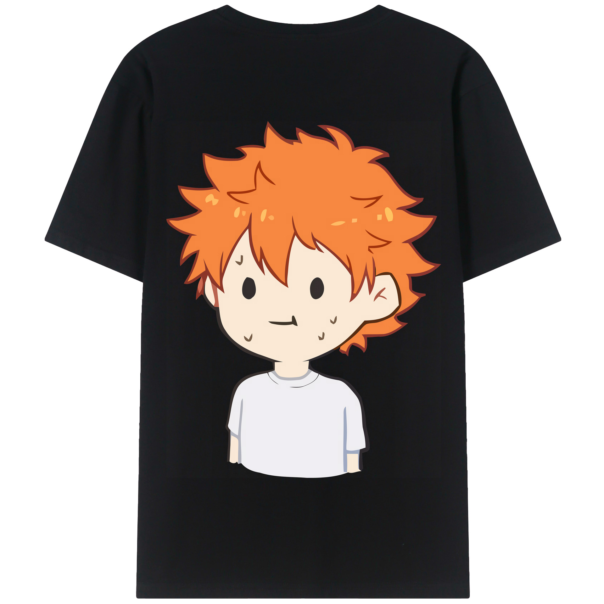 （画像用） ハイキュー!! Haikyu!! 綿100％半袖Tシャツ（背面プリント）