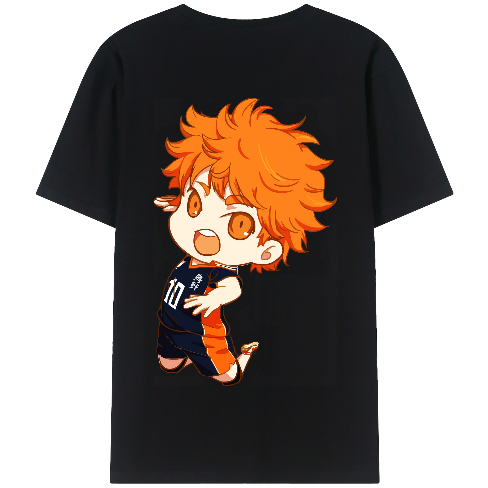 （画像用） ハイキュー!! Haikyu!! 綿100％半袖Tシャツ（背面プリント）