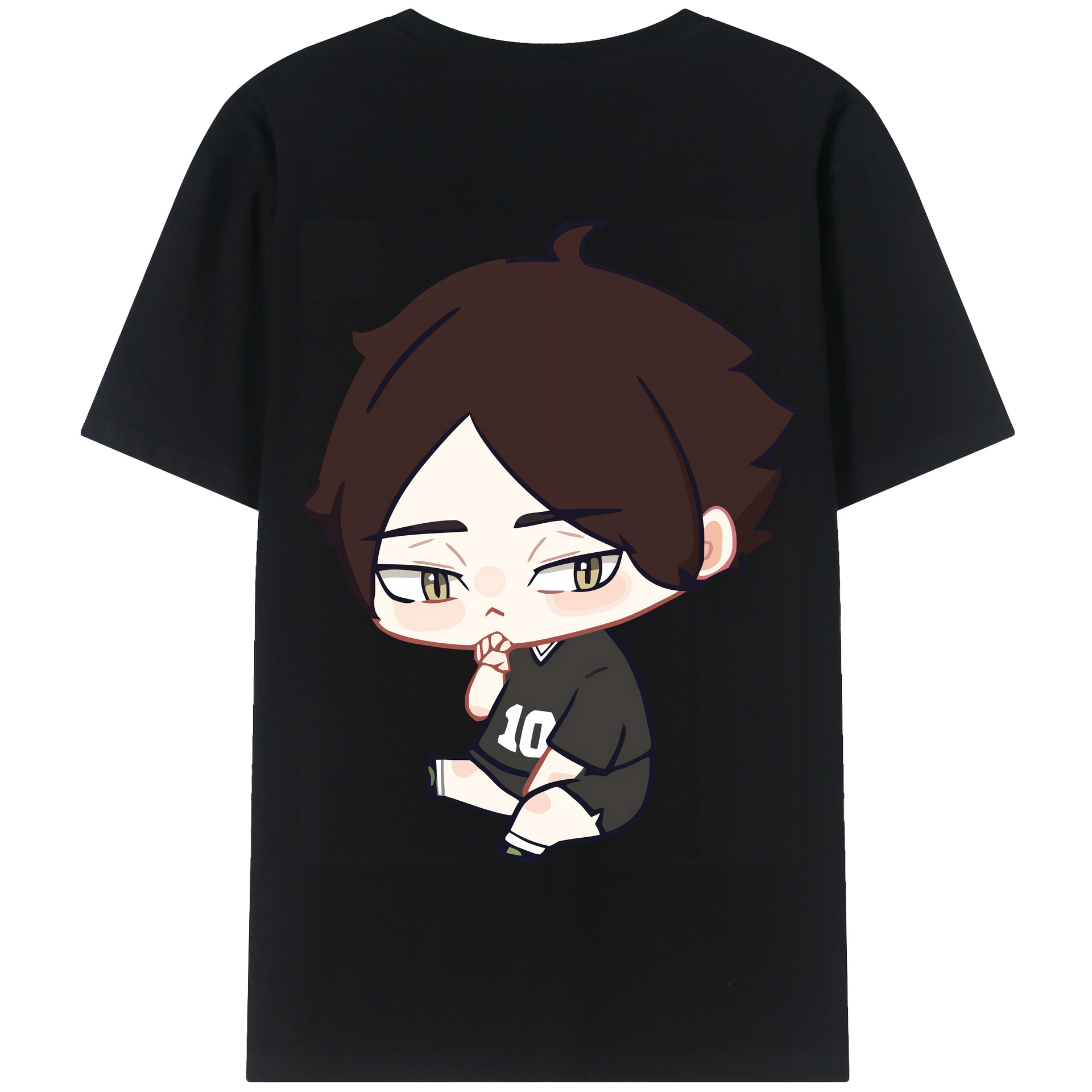 （画像用） ハイキュー!! Haikyu!! 綿100％半袖Tシャツ（背面プリント）