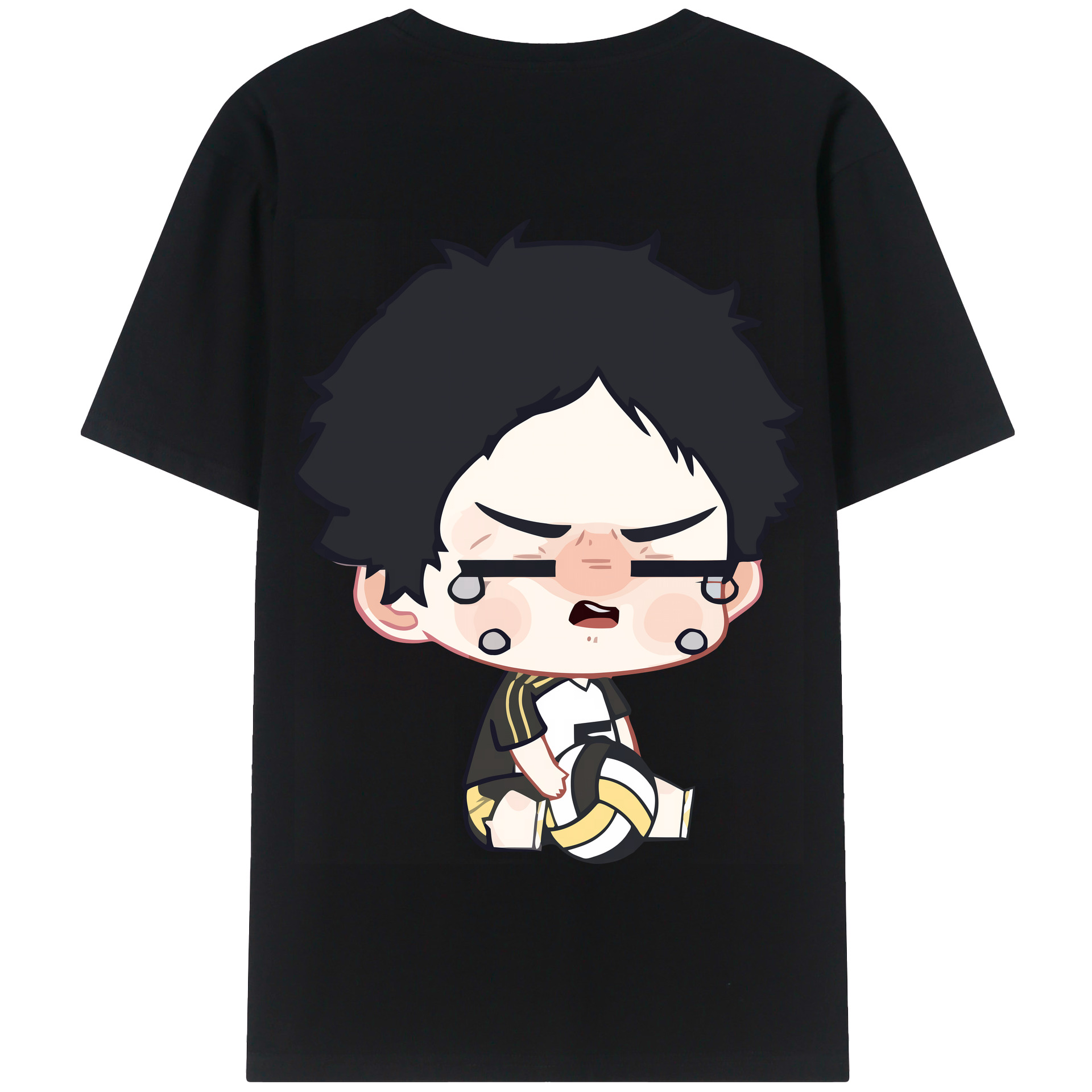 （画像用） ハイキュー!! Haikyu!! 綿100％半袖Tシャツ（背面プリント）
