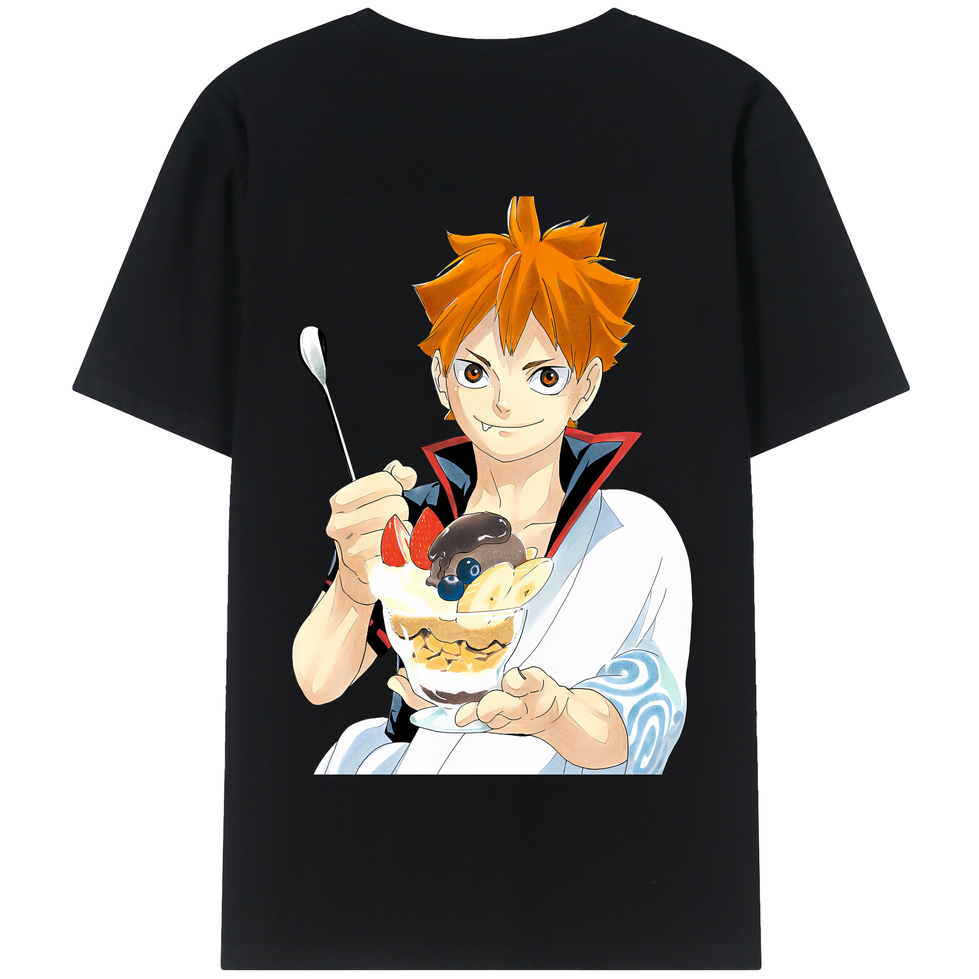 （画像用） ハイキュー!! Haikyu!! 綿100％半袖Tシャツ（背面プリント）