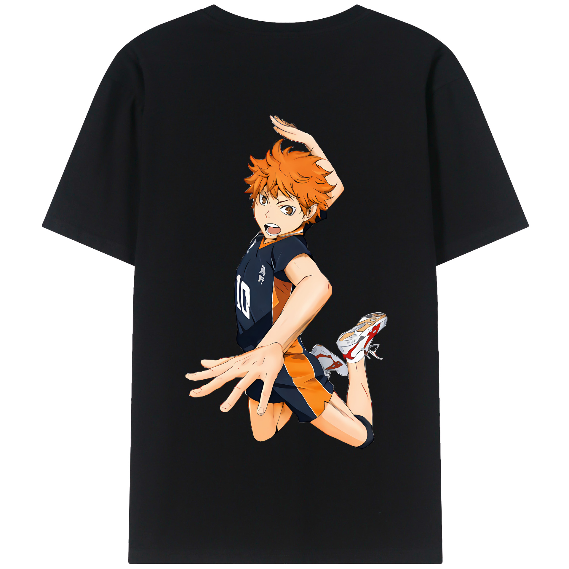 （画像用） ハイキュー!! Haikyu!! 綿100％半袖Tシャツ（背面プリント）