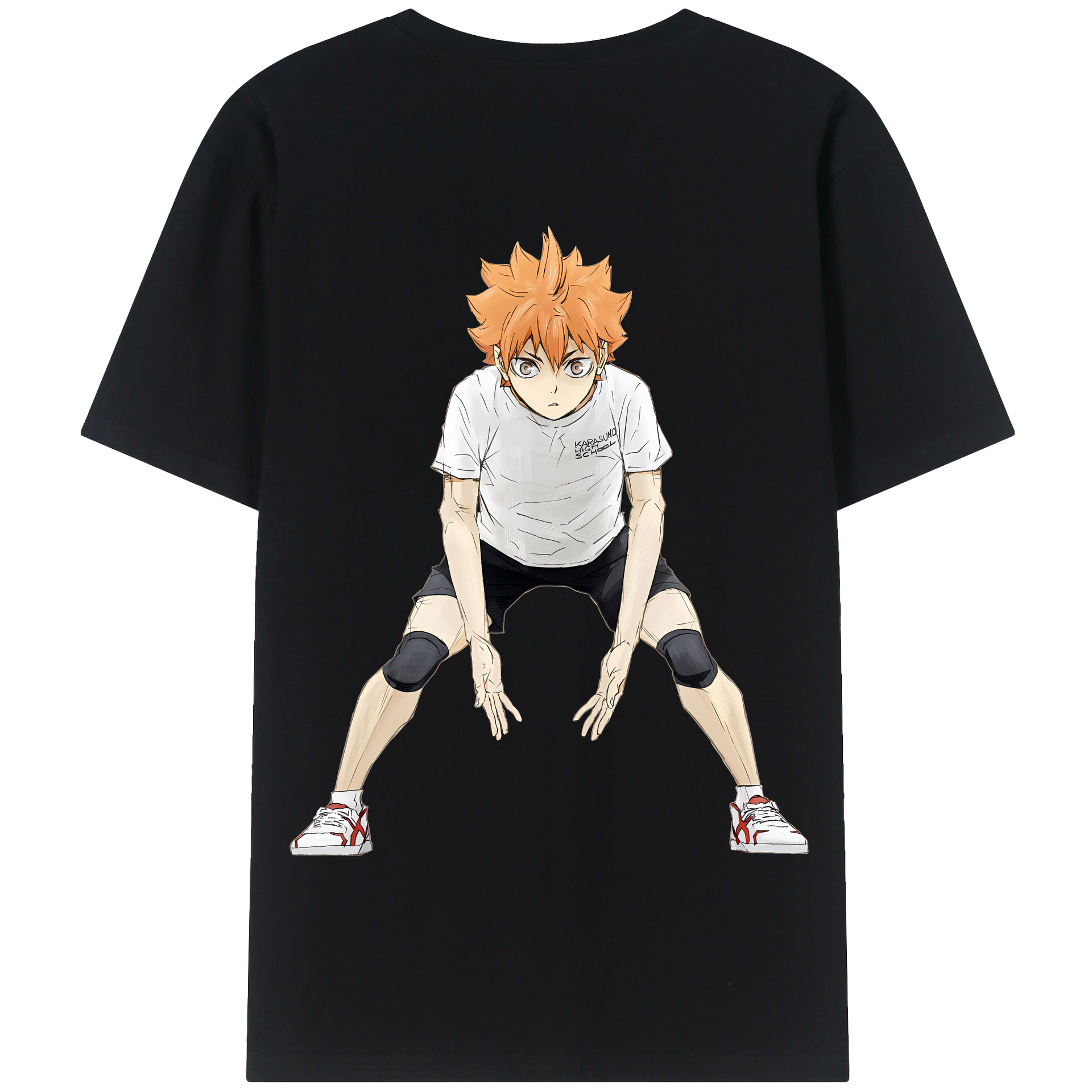 （画像用） ハイキュー!! Haikyu!! 綿100％半袖Tシャツ（背面プリント）