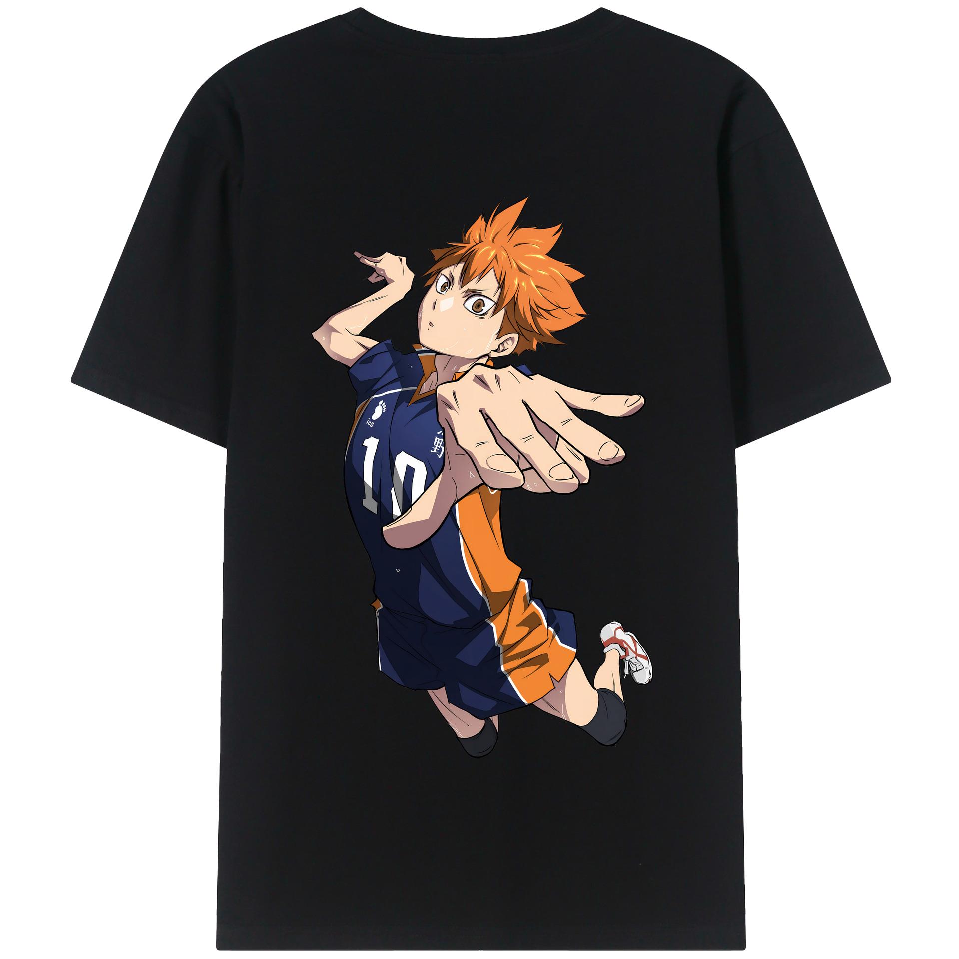 （画像用） ハイキュー!! Haikyu!! 綿100％半袖Tシャツ（背面プリント）