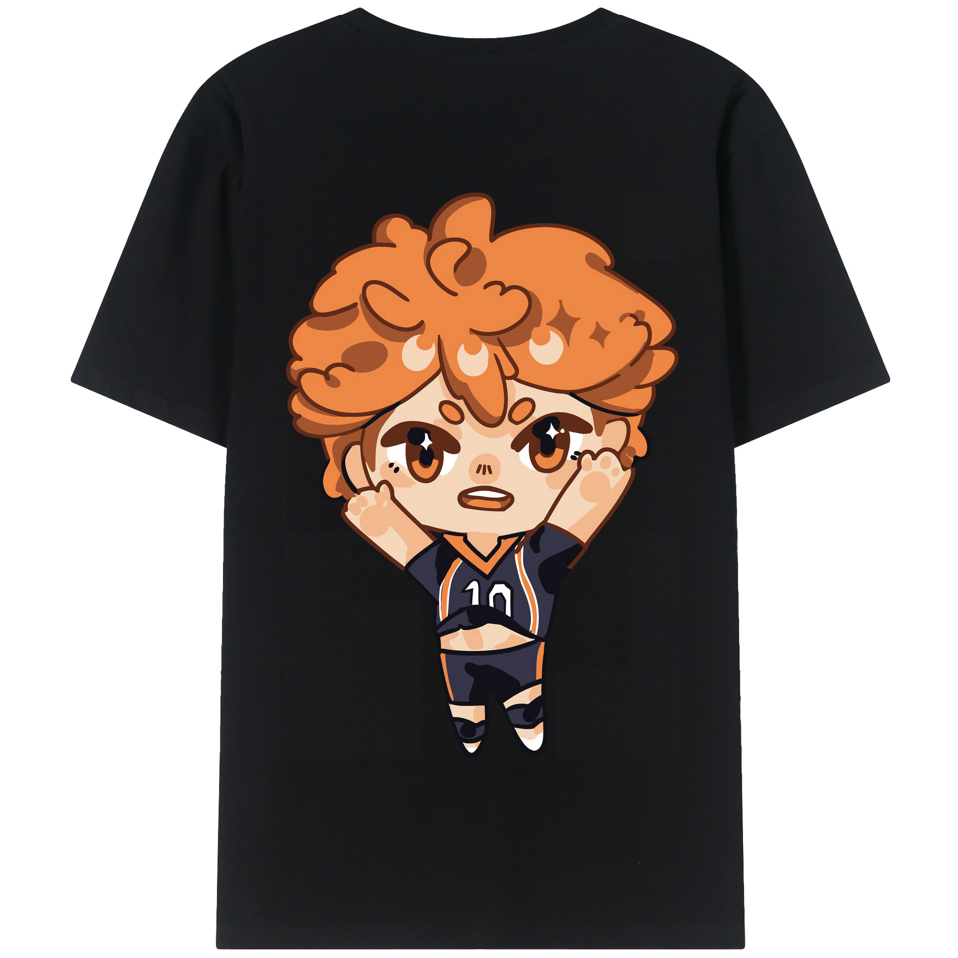 （画像用） ハイキュー!! Haikyu!! 綿100％半袖Tシャツ（背面プリント）