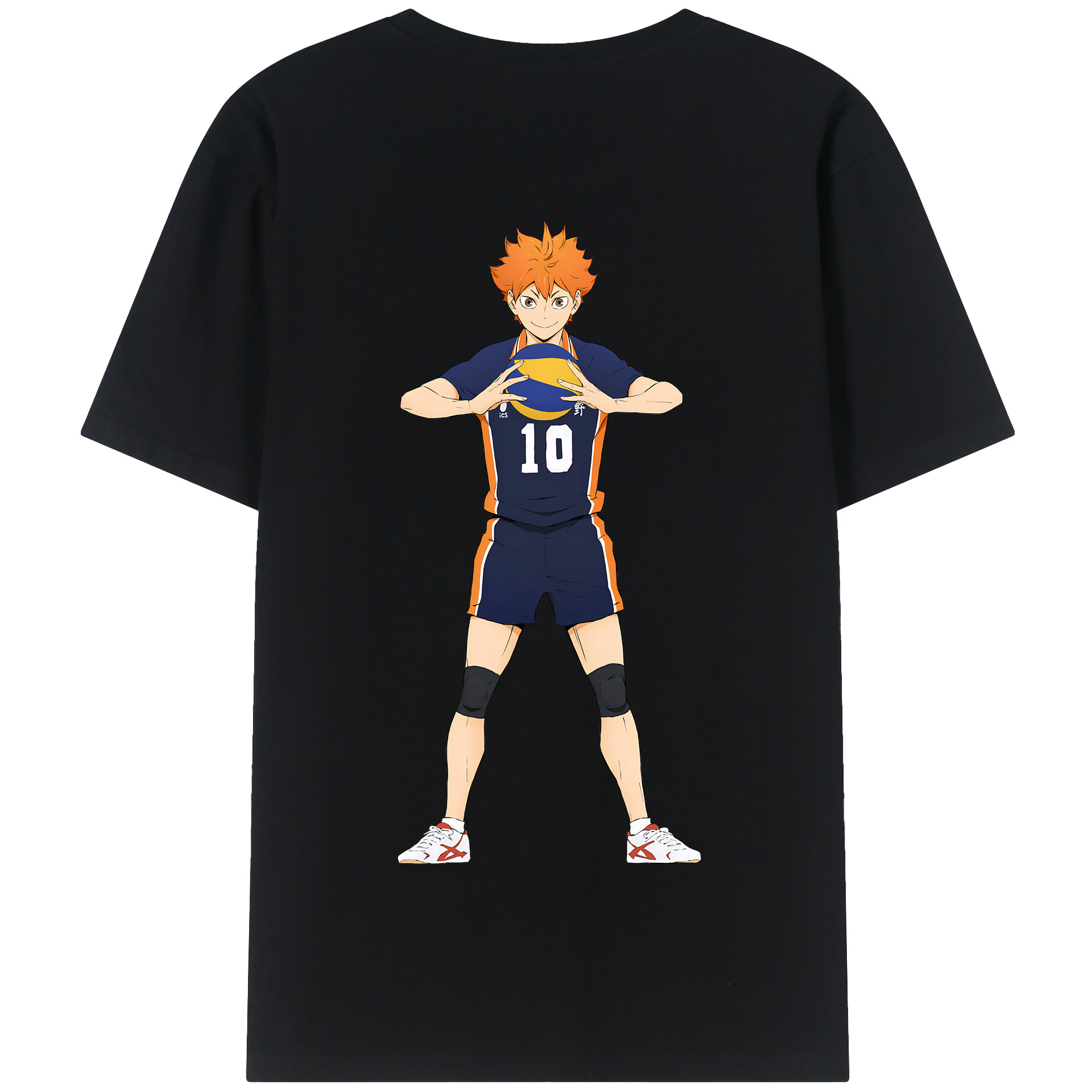 （画像用） ハイキュー!! Haikyu!! 綿100％半袖Tシャツ（背面プリント）