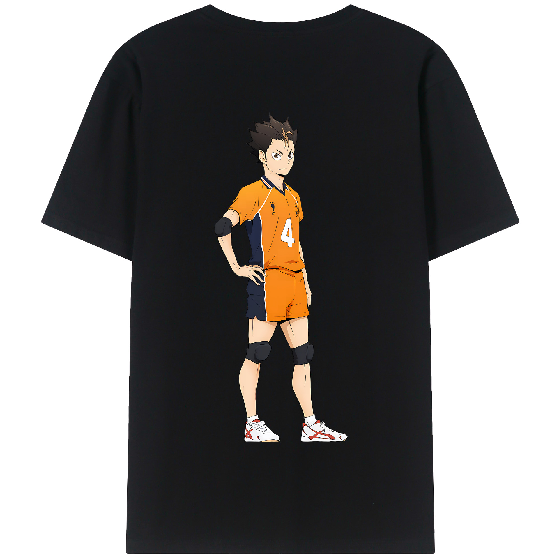 （画像用） ハイキュー!! Haikyu!! 綿100％半袖Tシャツ（背面プリント）