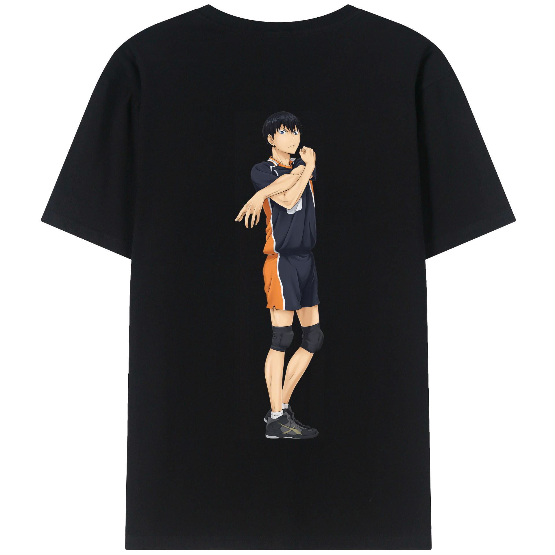 （画像用） ハイキュー!! Haikyu!! 綿100％半袖Tシャツ（背面プリント）