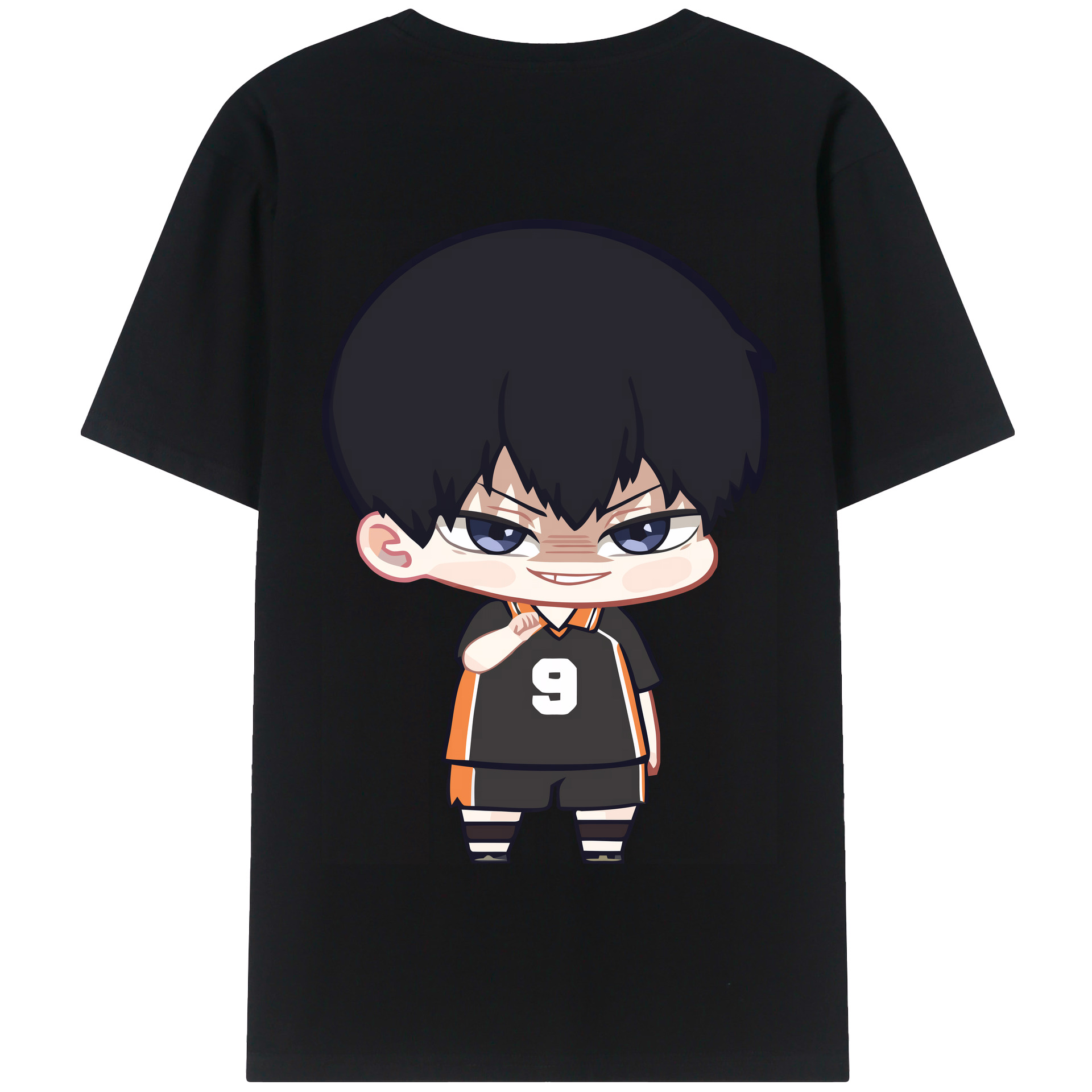 （画像用） ハイキュー!! Haikyu!! 綿100％半袖Tシャツ（背面プリント）